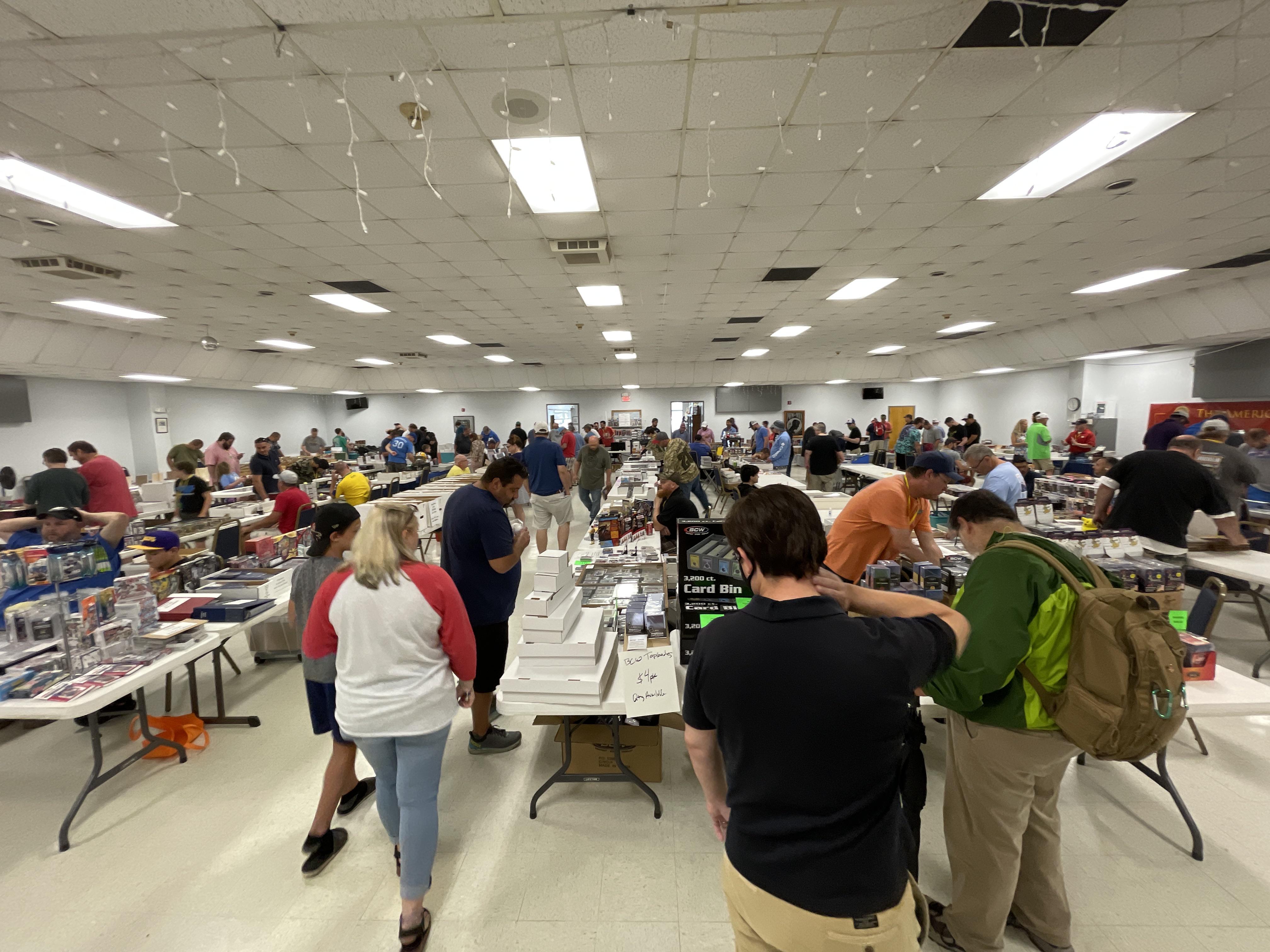 Sports card show American legion post 10 702 pine grove dr from 95 8/7 r/Wilmington