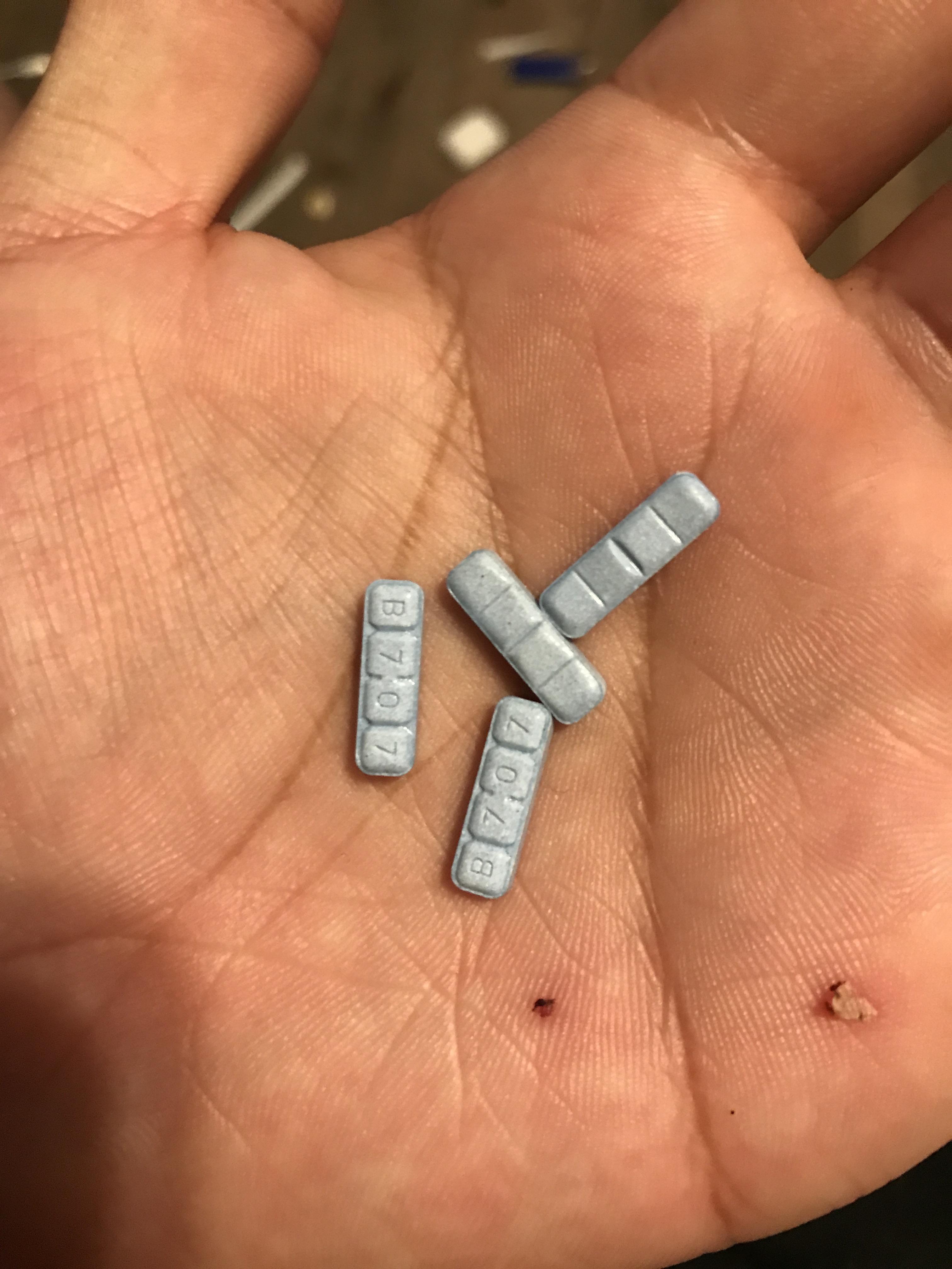 Blue Xanax r/benzodiazepines