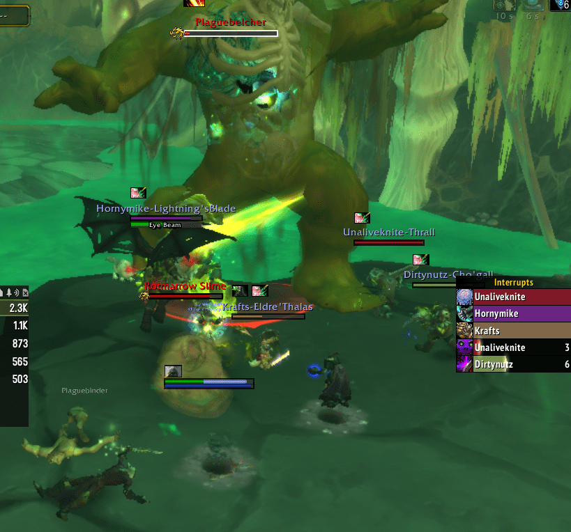 Wtf is this... it spawned on me in Plaguefall after Dr Ickor r/wow