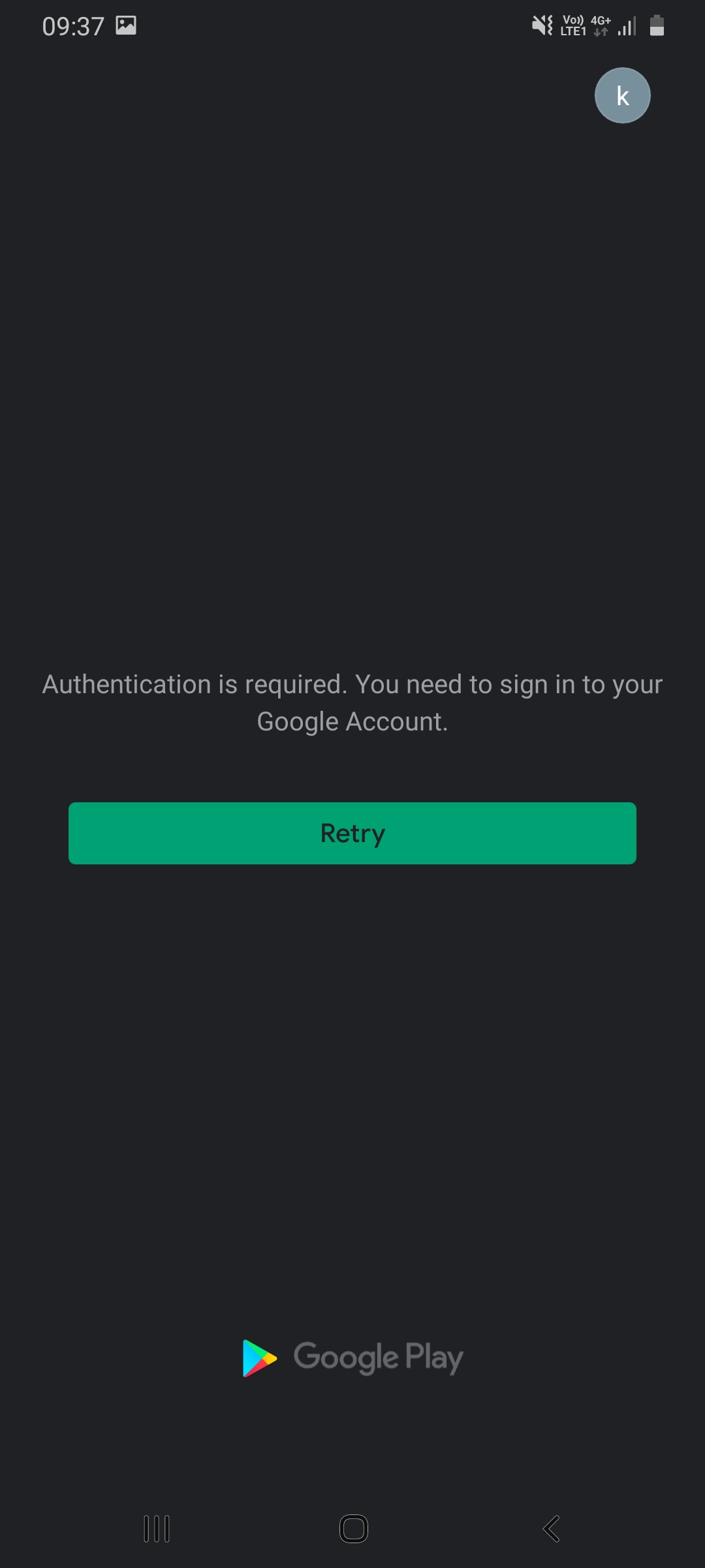 I just added my school email account to google play, but