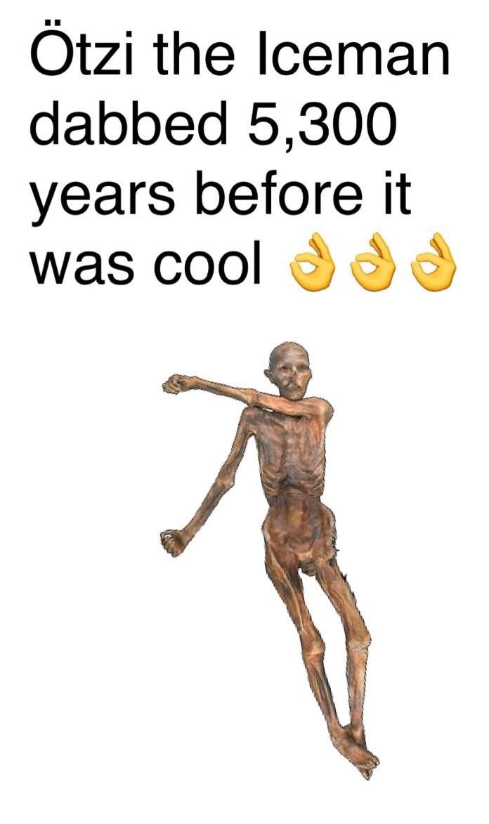Oetzi the iceman was a pretty swaggy dude r/HistoryMemes