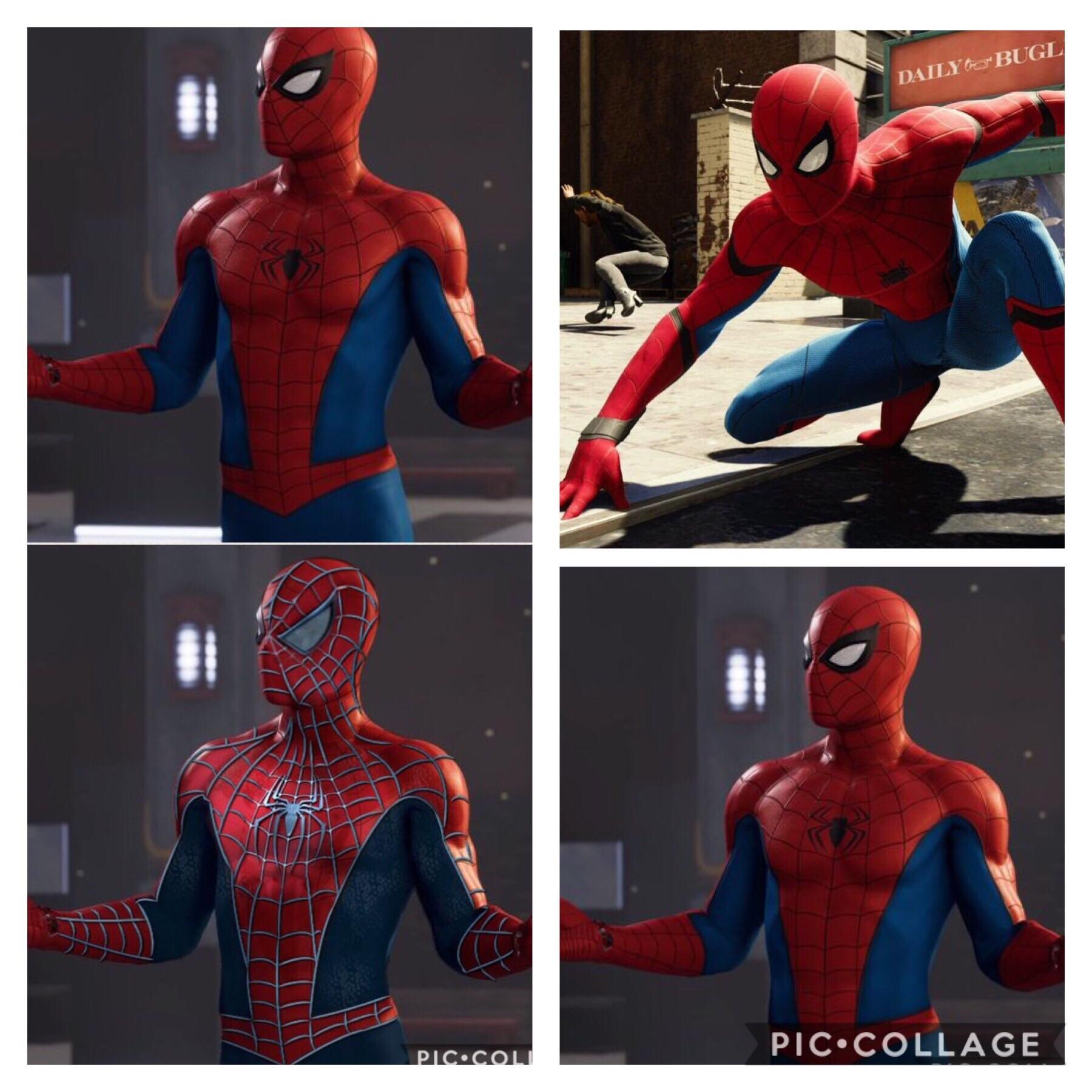 The Raimi suit is a lot more unique from the Classic than the Stark