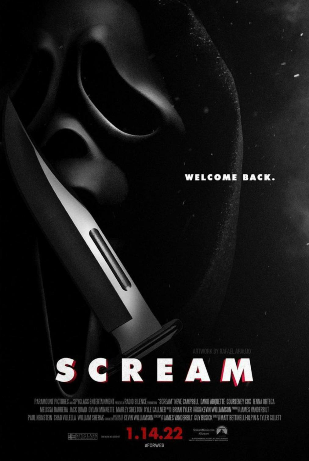 Scream poster (fan art) r/Scream