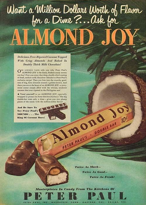 45 Hilarious Almond Joy Puns Punstoppable 🛑