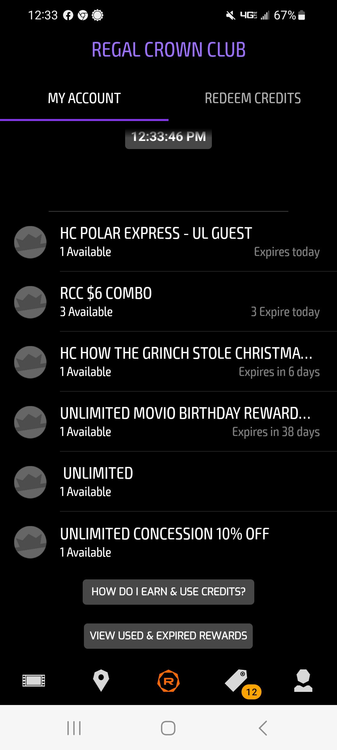 Have tried using this birthday reward multiple times but they tell me