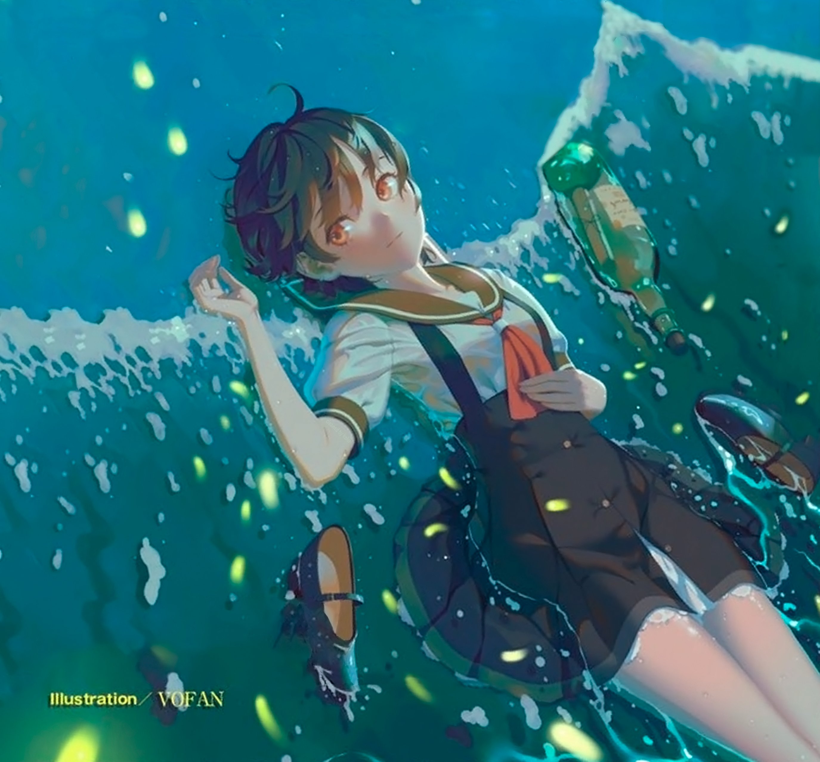 Made a textless version of the Shinomonogatari 2 cover! araragi