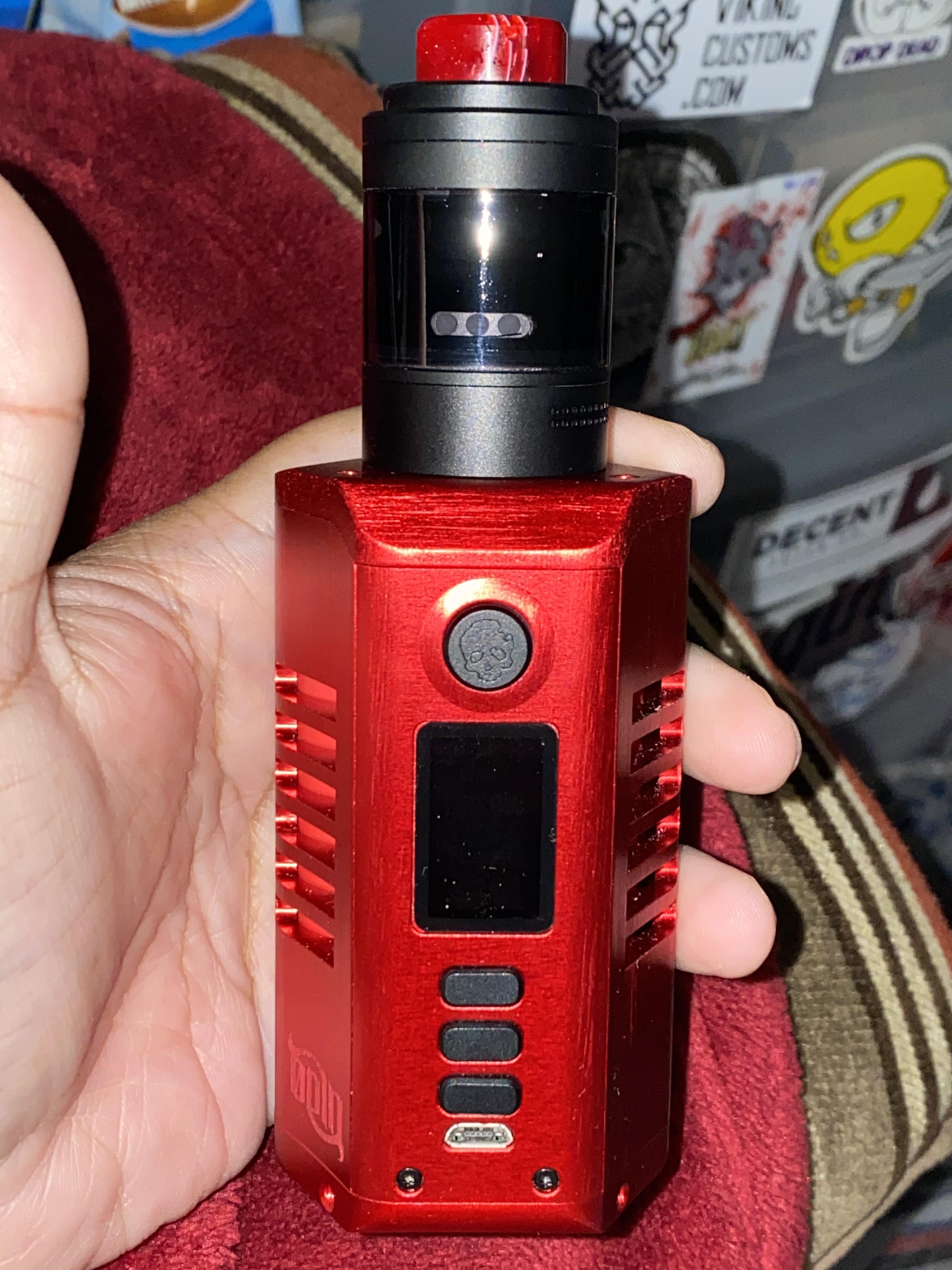 Vape 📬! I just received my new Matte Black Trilogy RTA by Vaperz Cloud