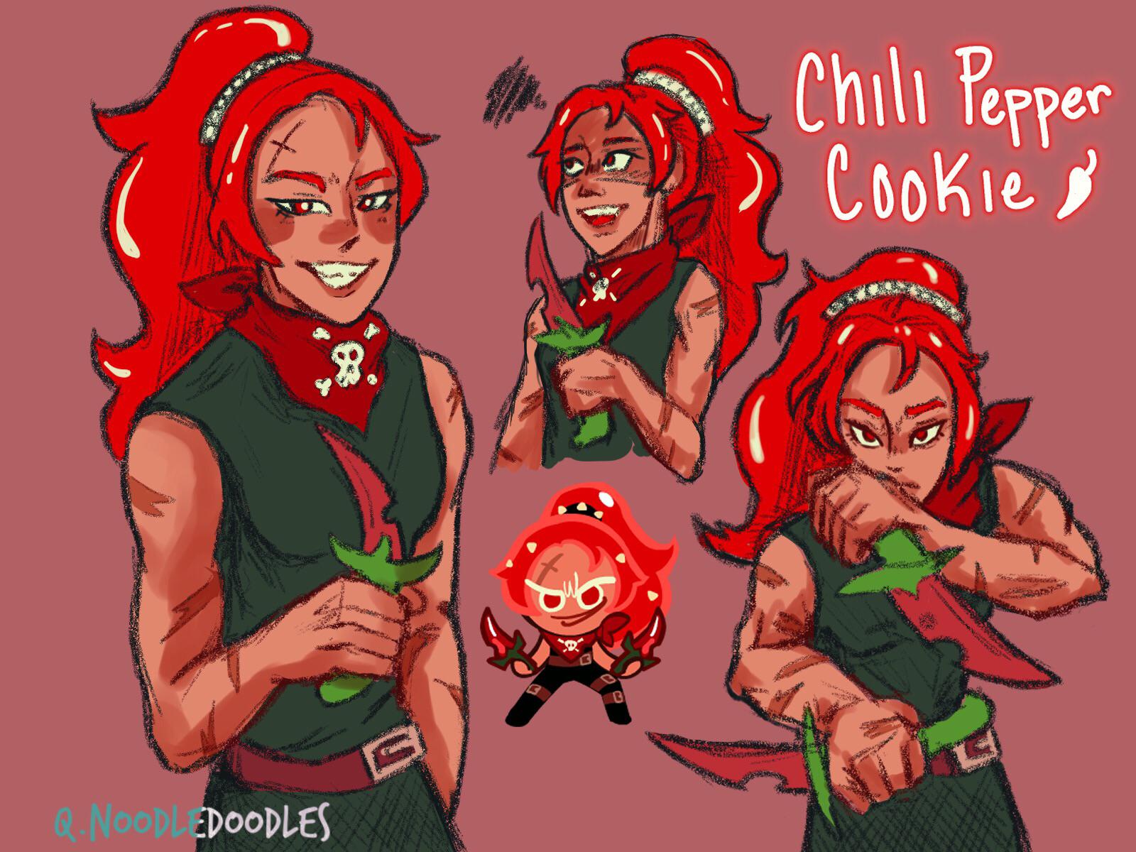 Chili Pepper cookie has some spicy scars r/Cookierun
