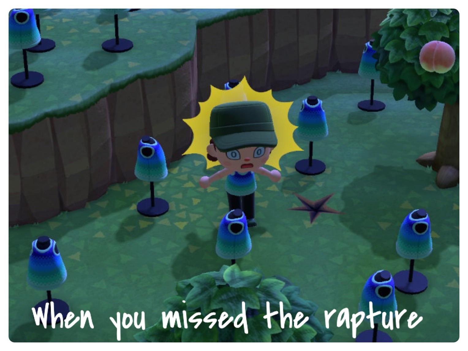 Setting mannequins to prepare a rock garden and was inspired to meme