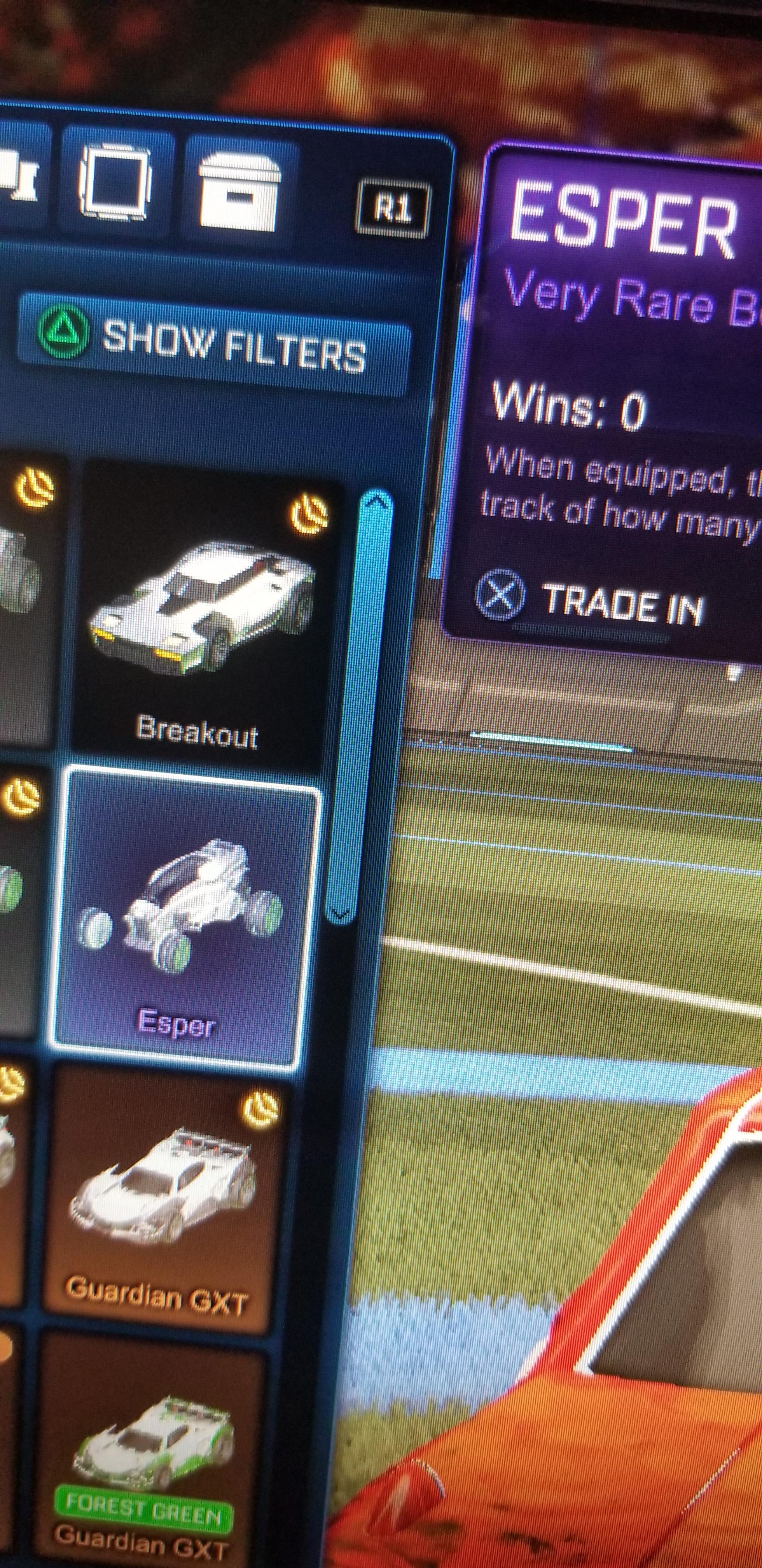 Non crate very rare esper? r/RocketLeague