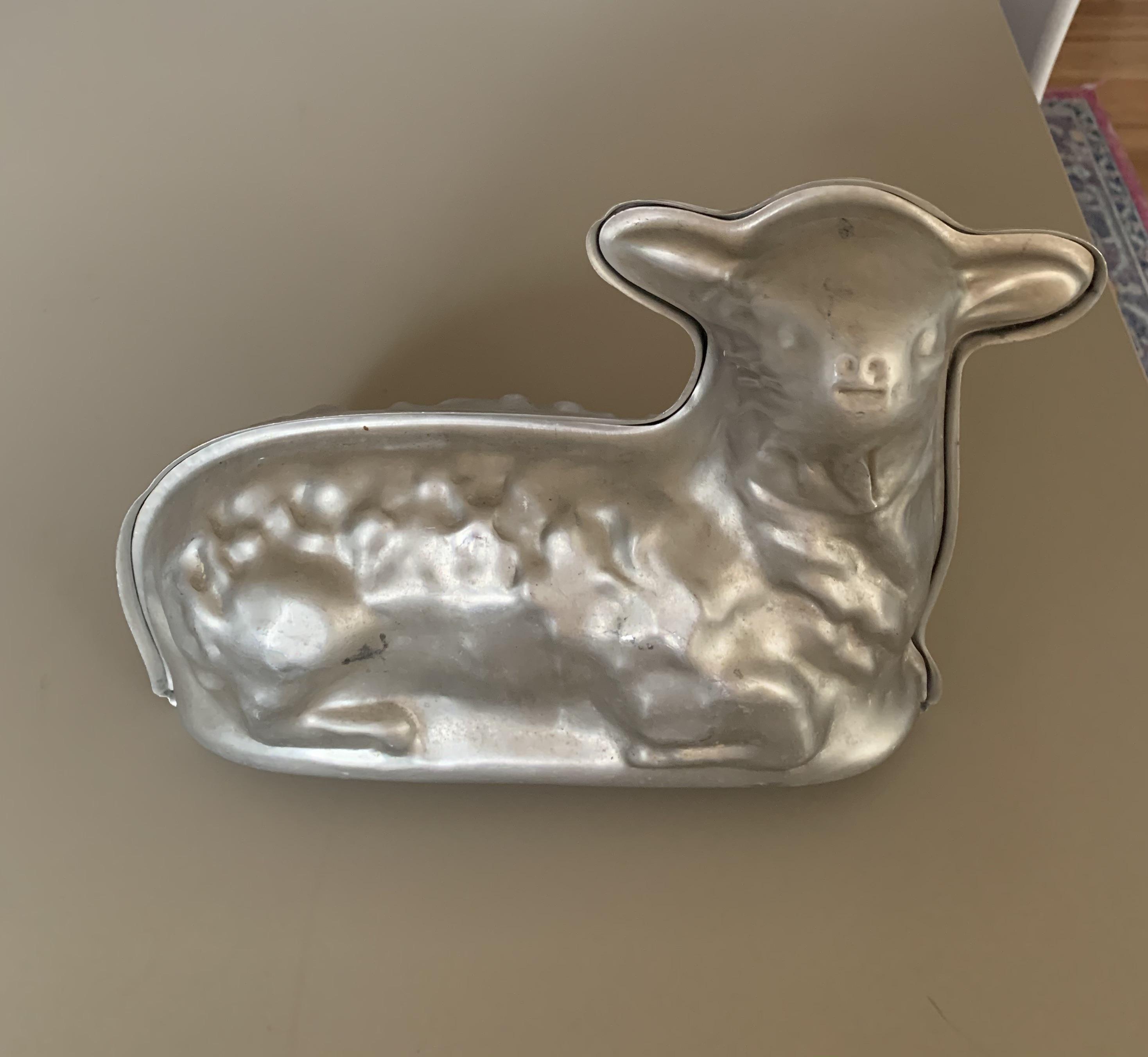 What should I make in this lamb shaped mold I found at a thrift store
