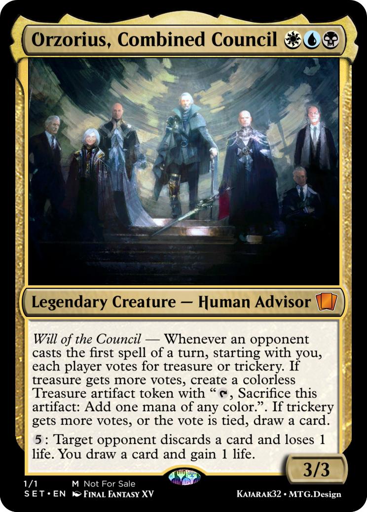 Will of THE Council custommagic