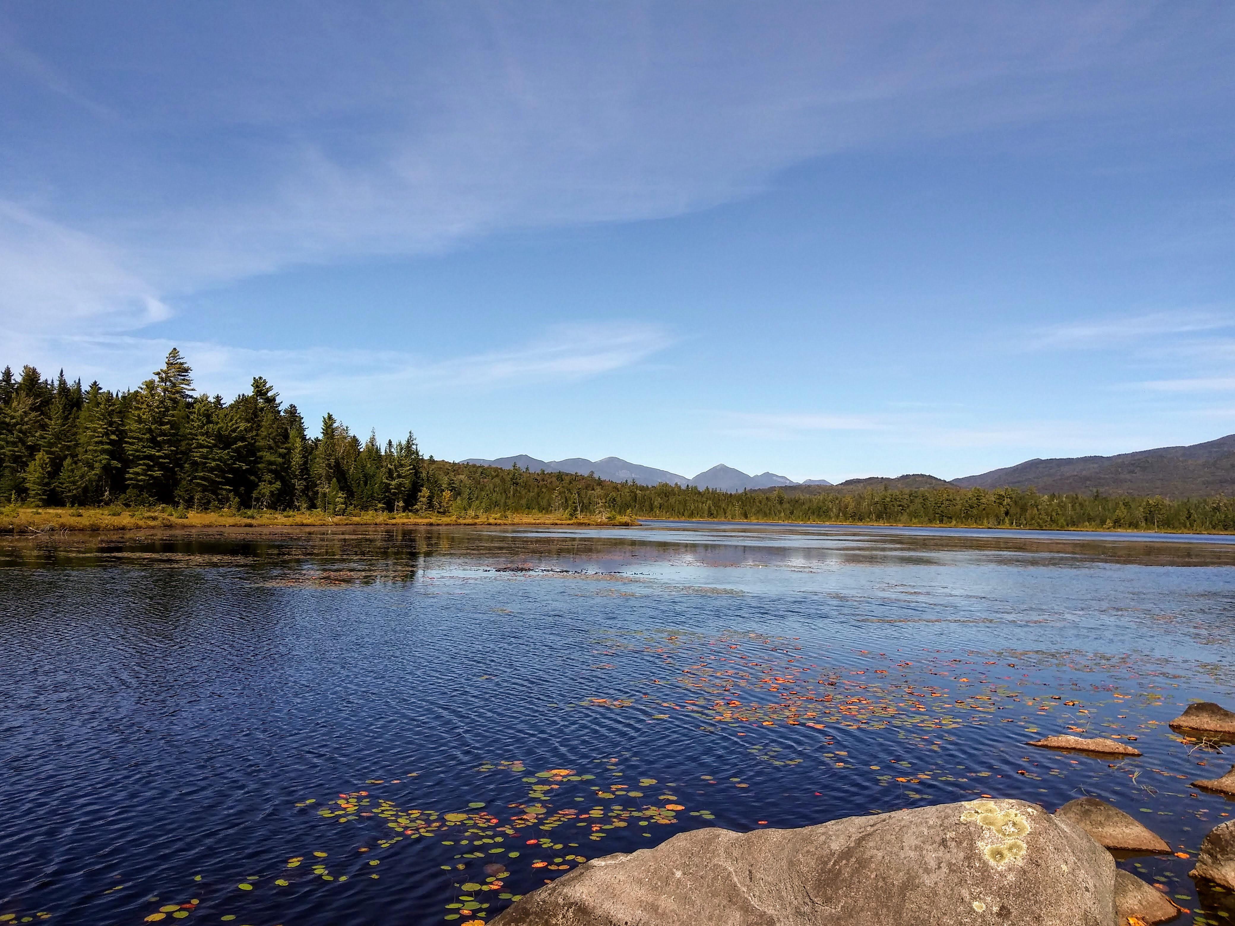 Wolf Pond on a beautiful day 9/12/2020 quiet and serene. r