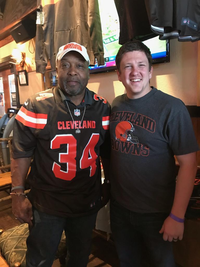 Got the chance to meet Greg Pruitt at the central Oklahoma Browns backers club today. Awesome to