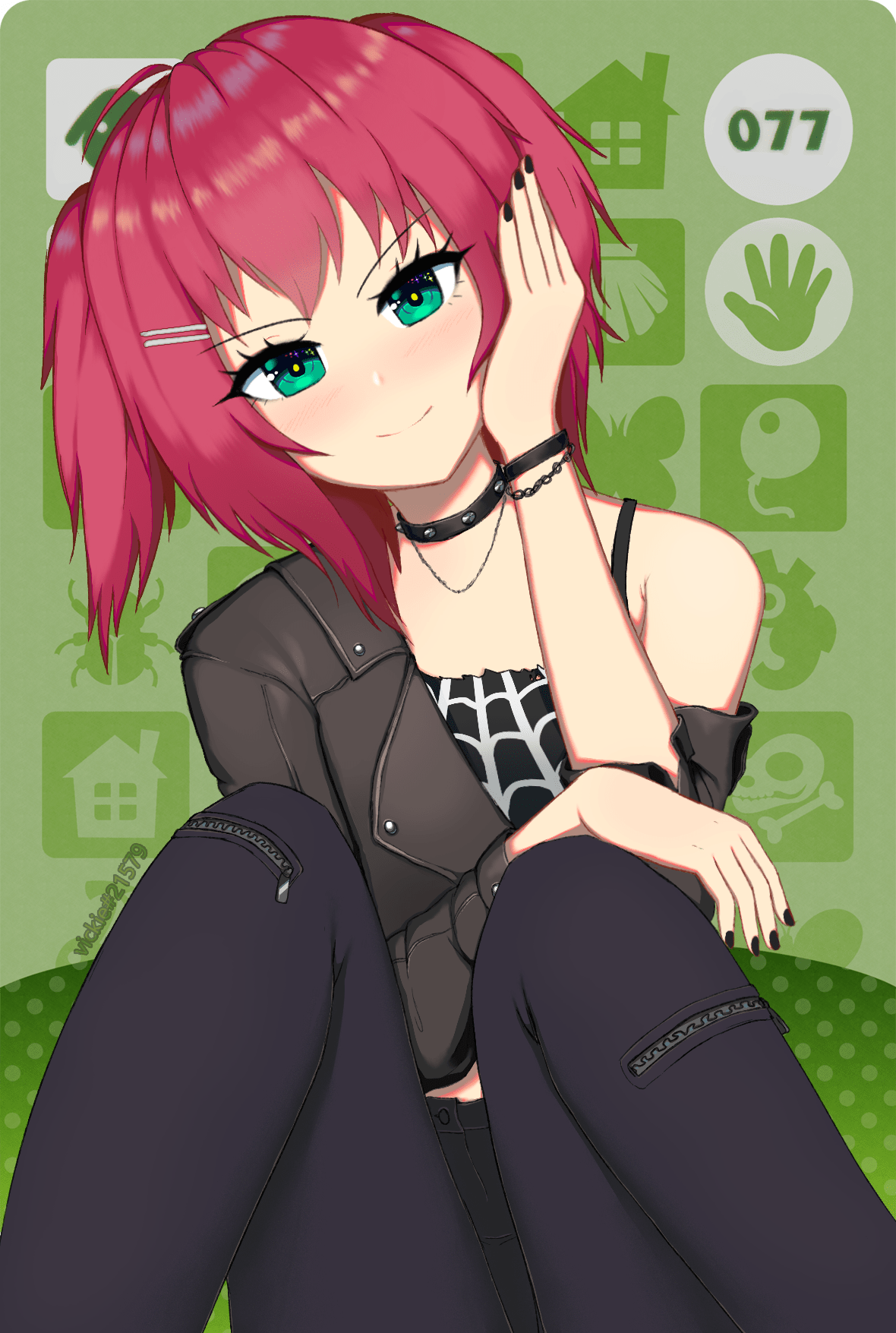 Cherry from Animal Crossing [OC] MoeMorphism