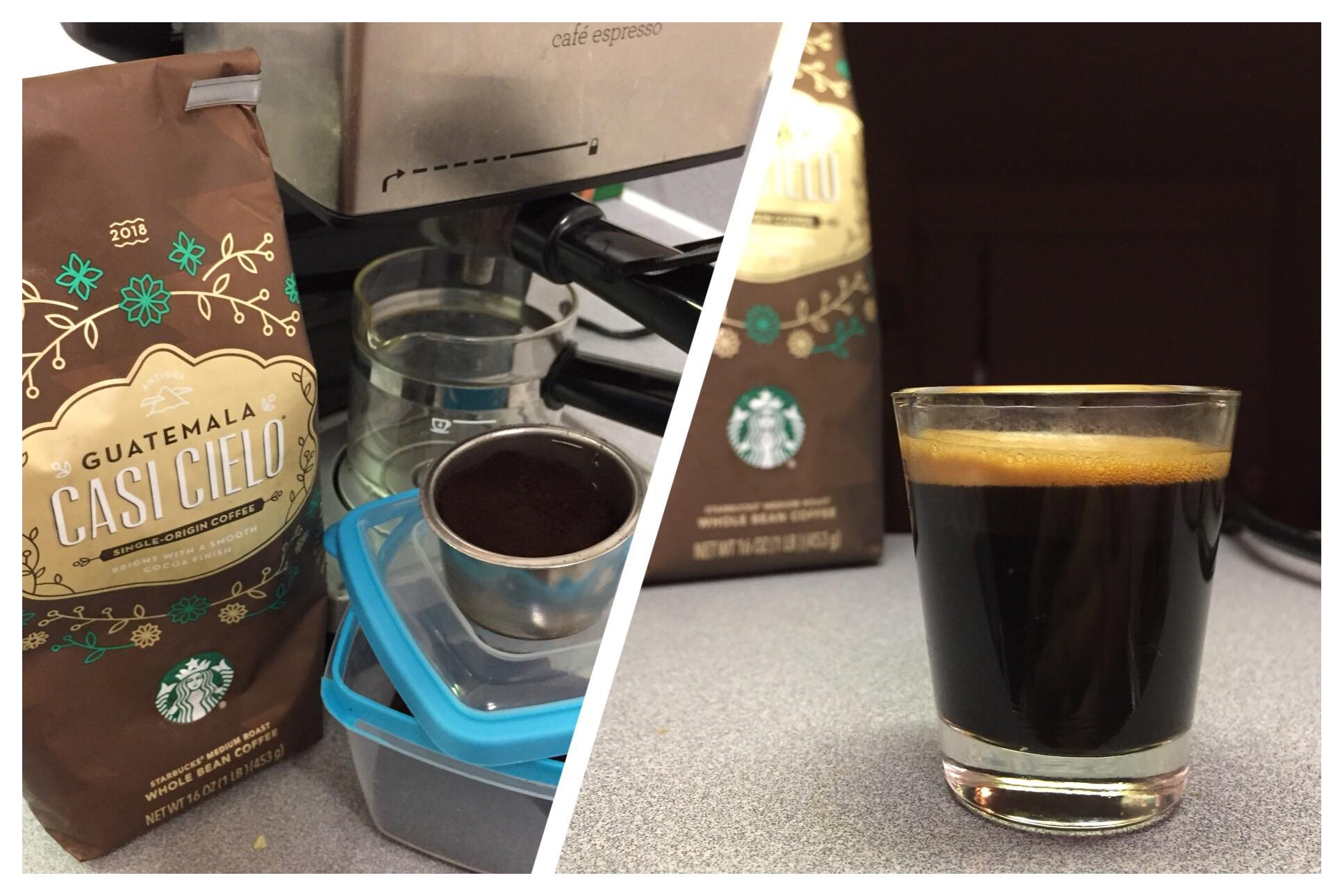 Espressodrinker newb here. This has been my morning “goto” at home