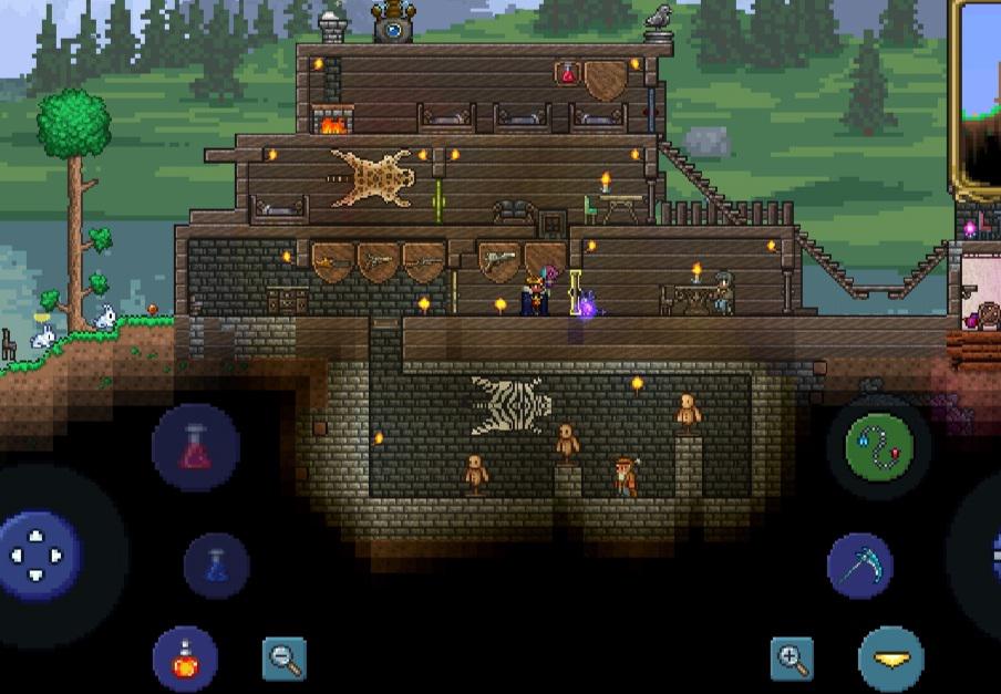 Guys, I made a house for the nurse and the arms dealer to stay there