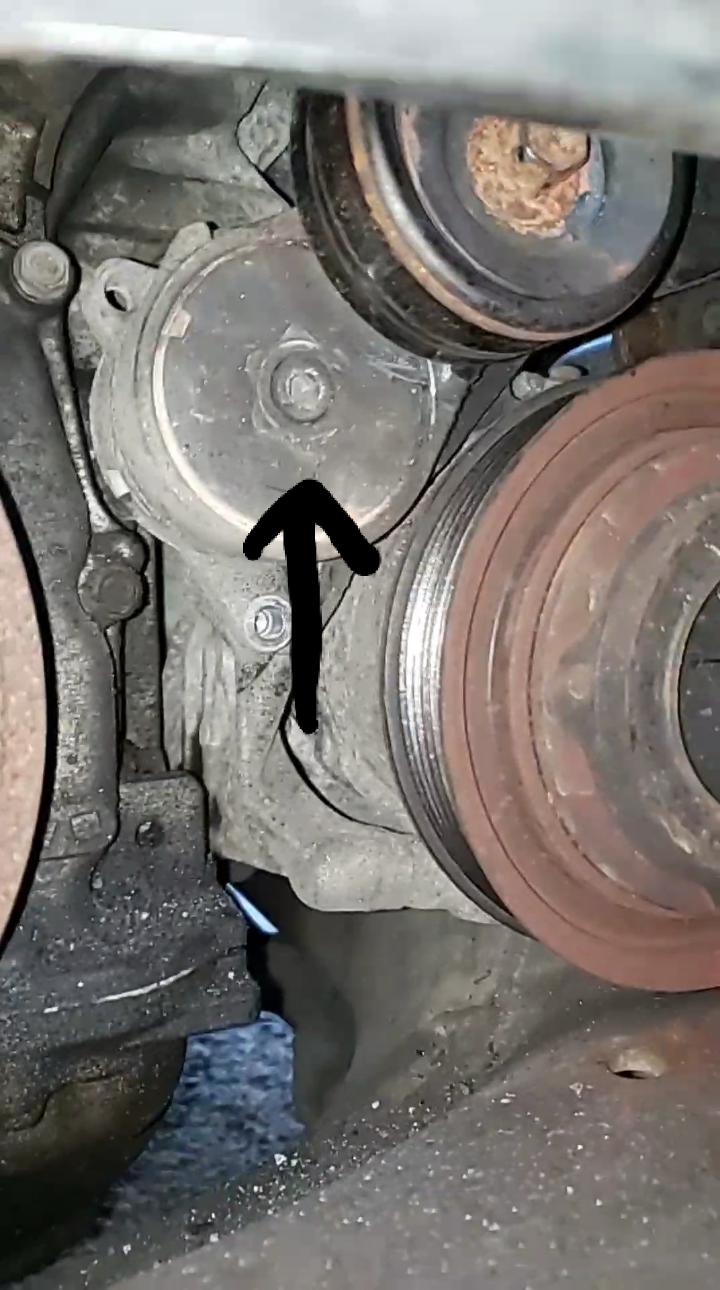 Serpentine belt tensioner assembly bolt hole stripped. Any help on how