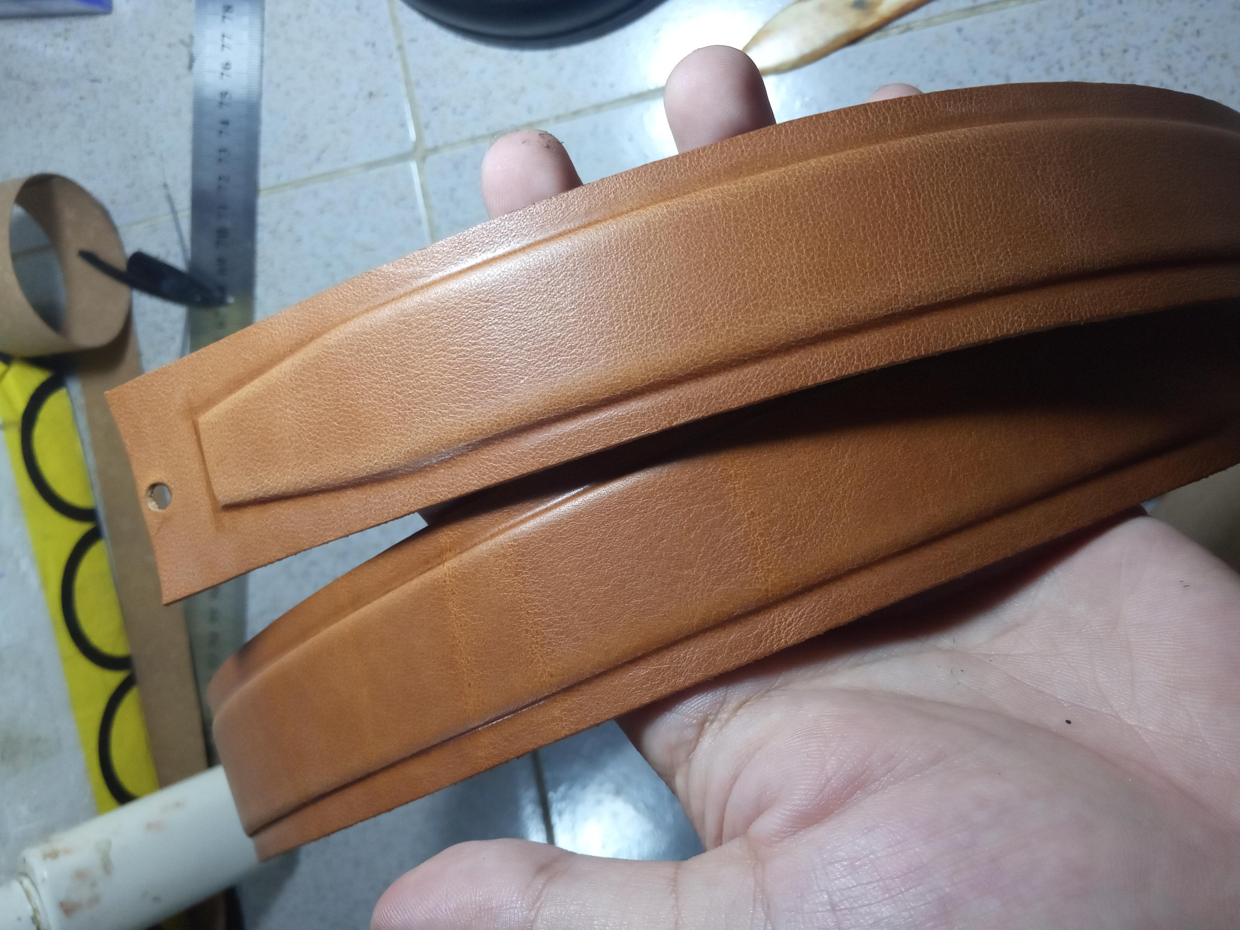 Leather belt making r/Leathercraft