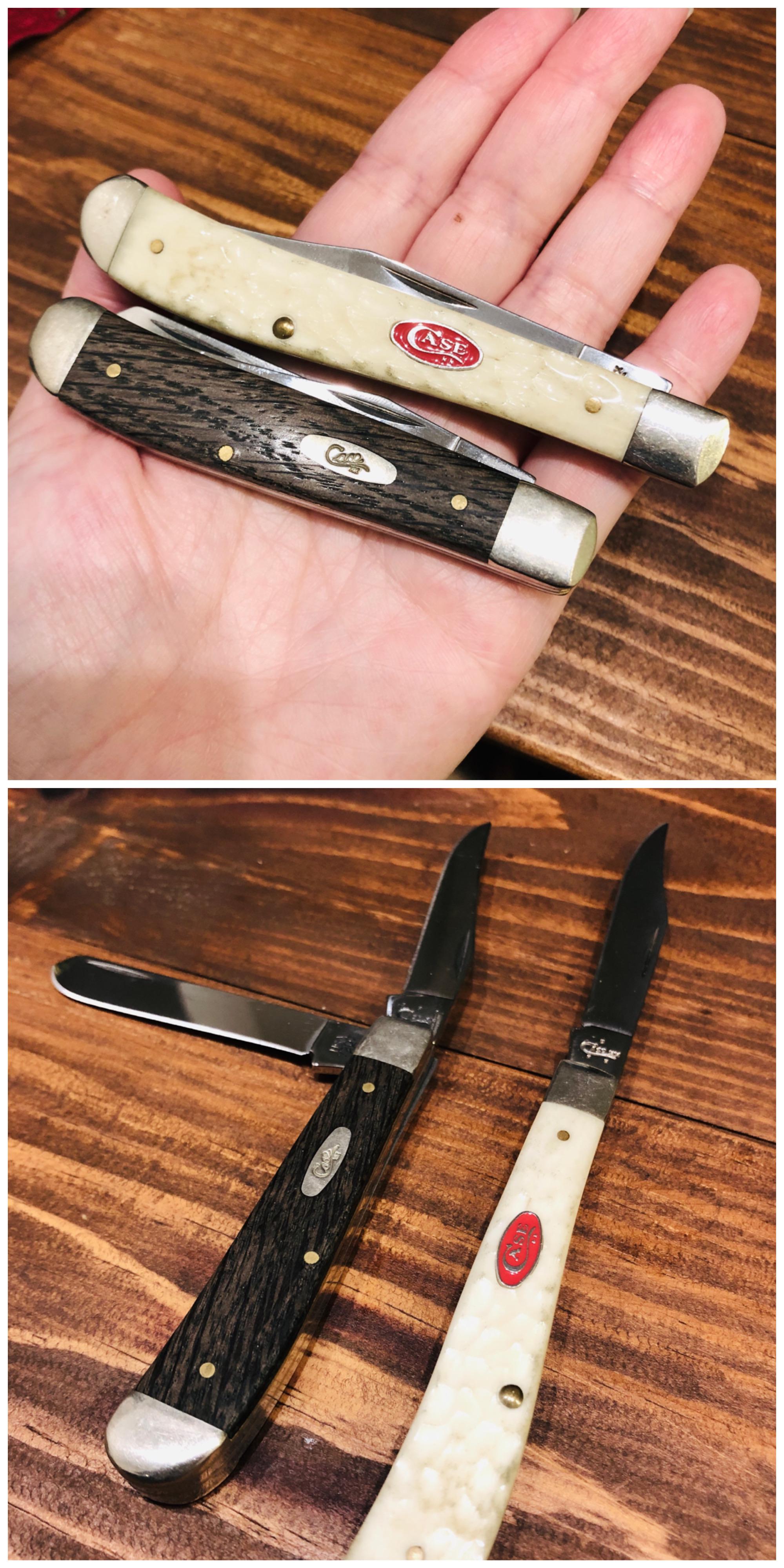 Good old case trapper and the slimline trapper