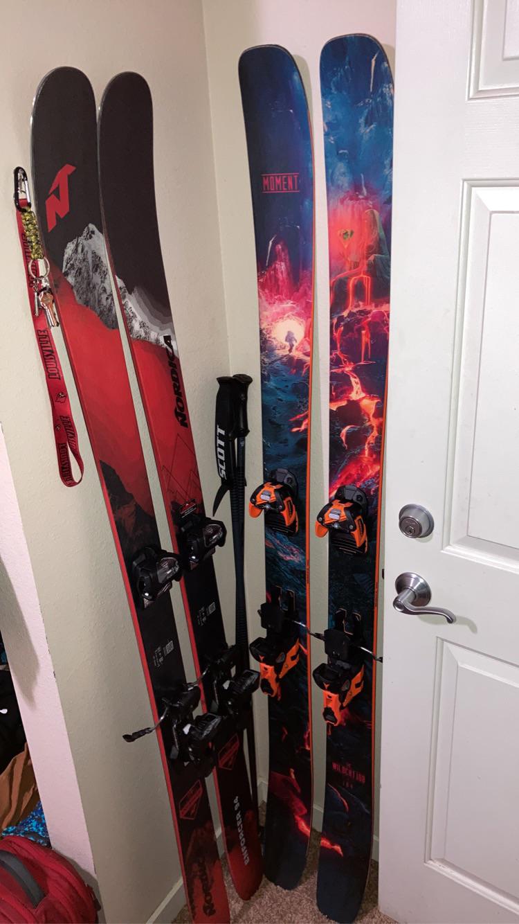 2 ski quiver r/skiing