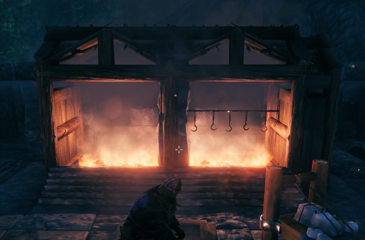 Left fire goes out during rain, right fire does not. Am I missing