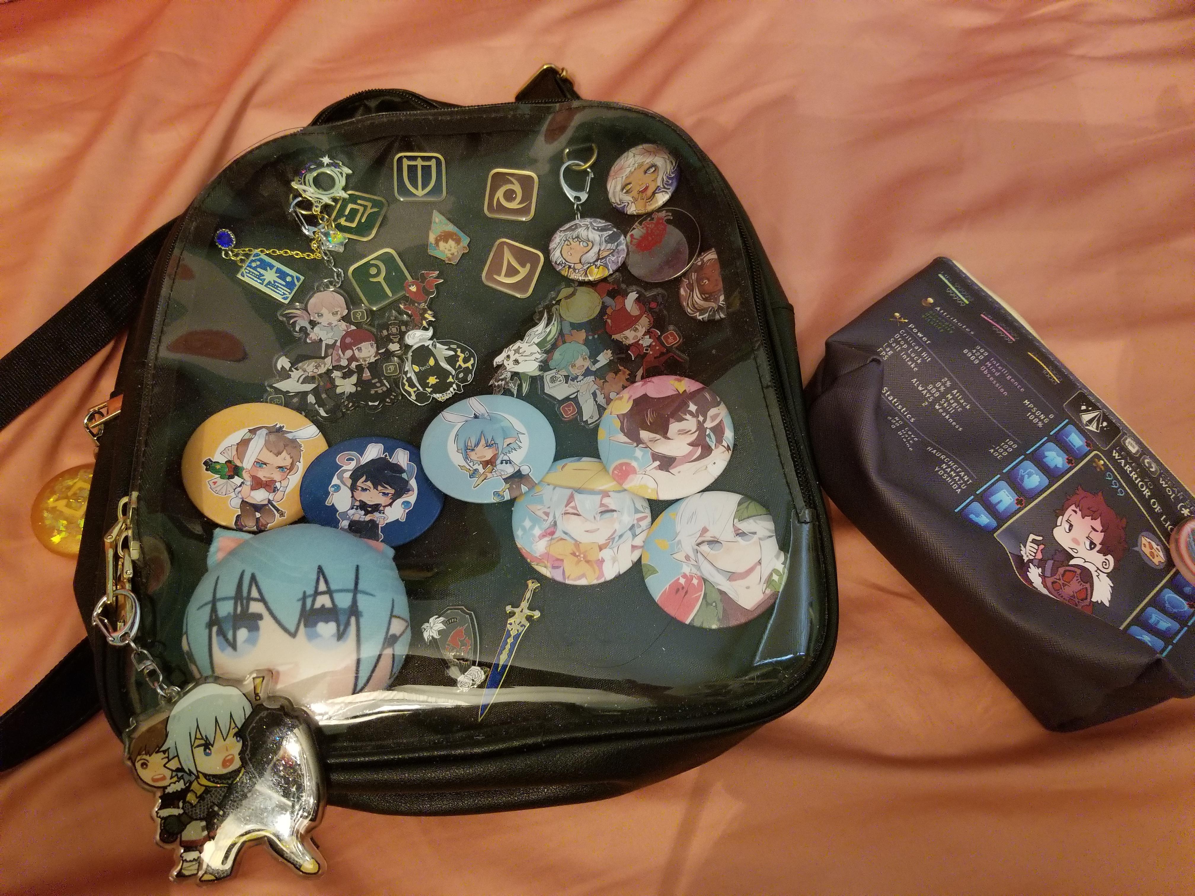 Trying a bit of an itabag for a con in January. I think I need a bigger