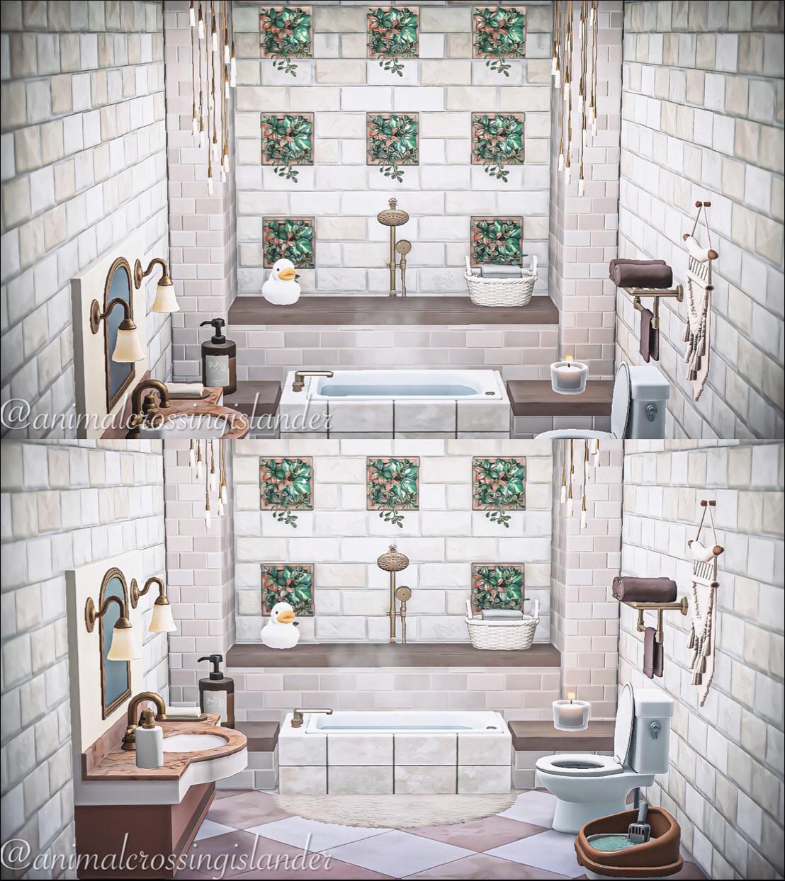 Luxury Bathroom r/AnimalCrossing