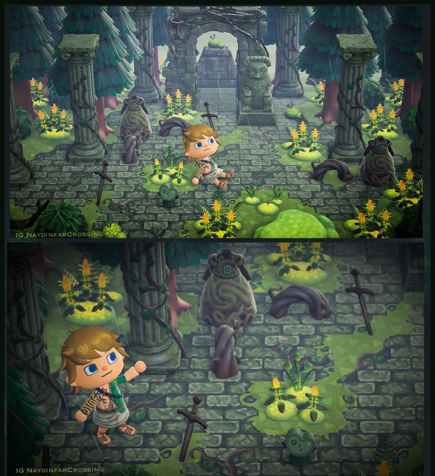 I Made a Path to Match the Ruined Items from the Update AnimalCrossing