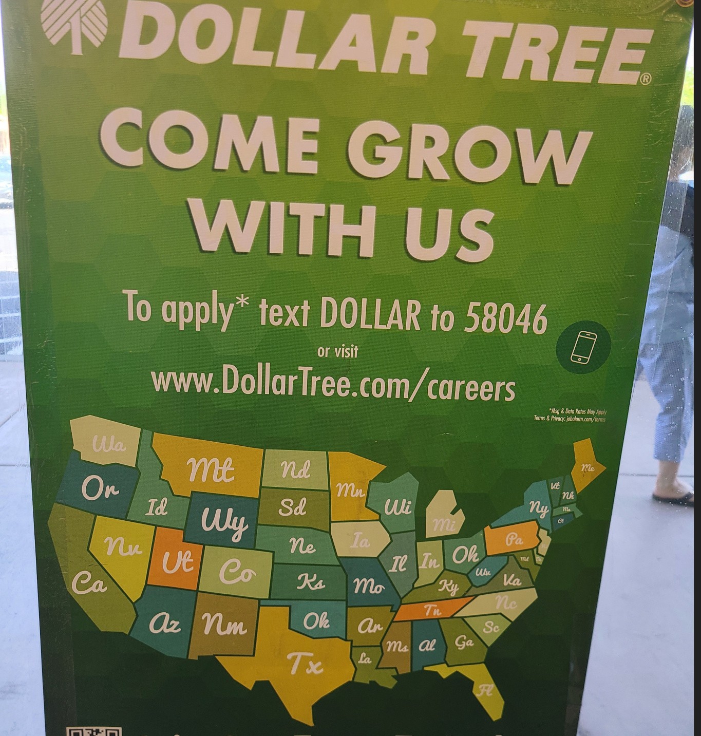 Dollar Tree jobs... MapsWithoutUP