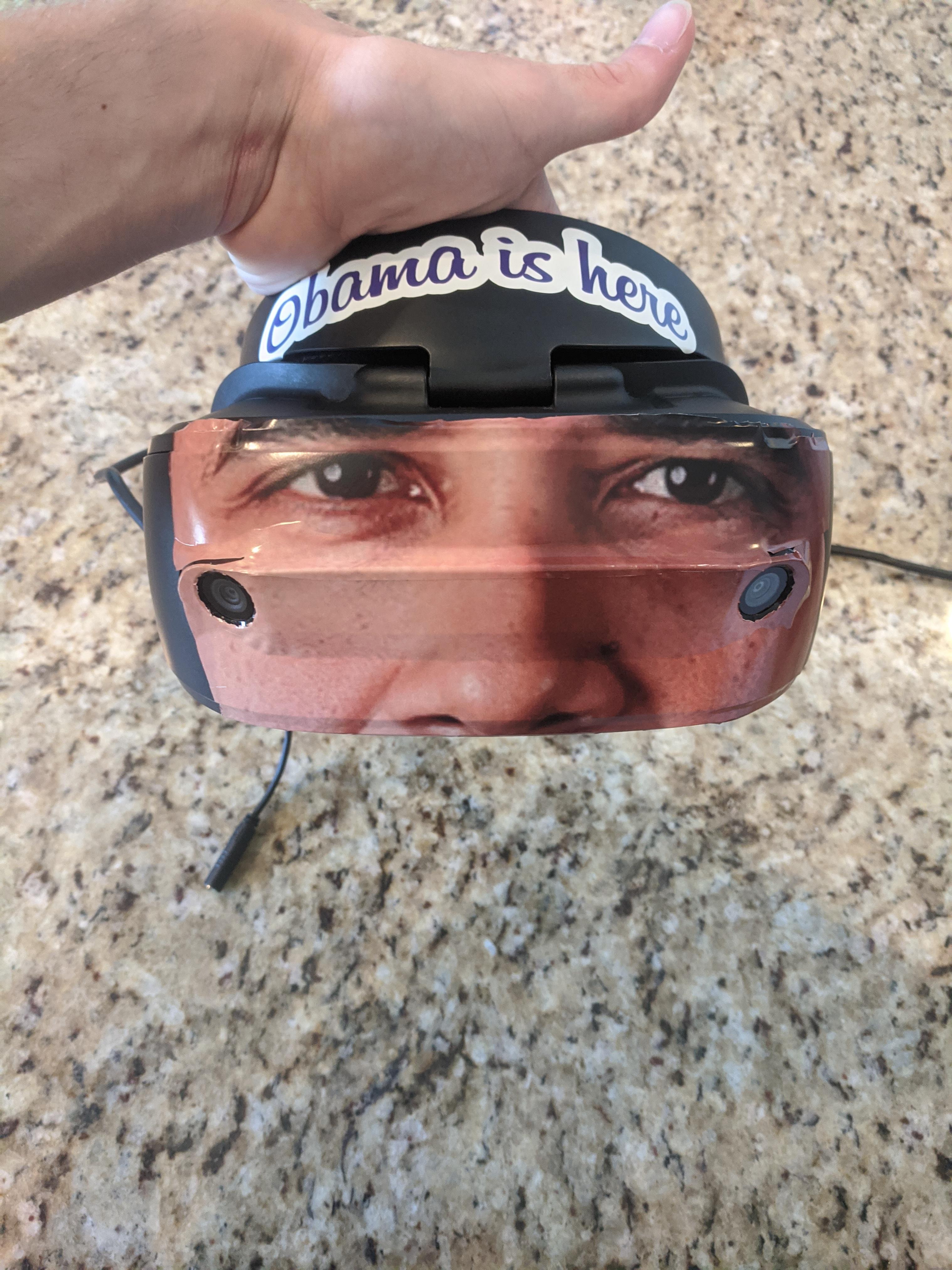 There is no meme, take off your headset WindowsMR