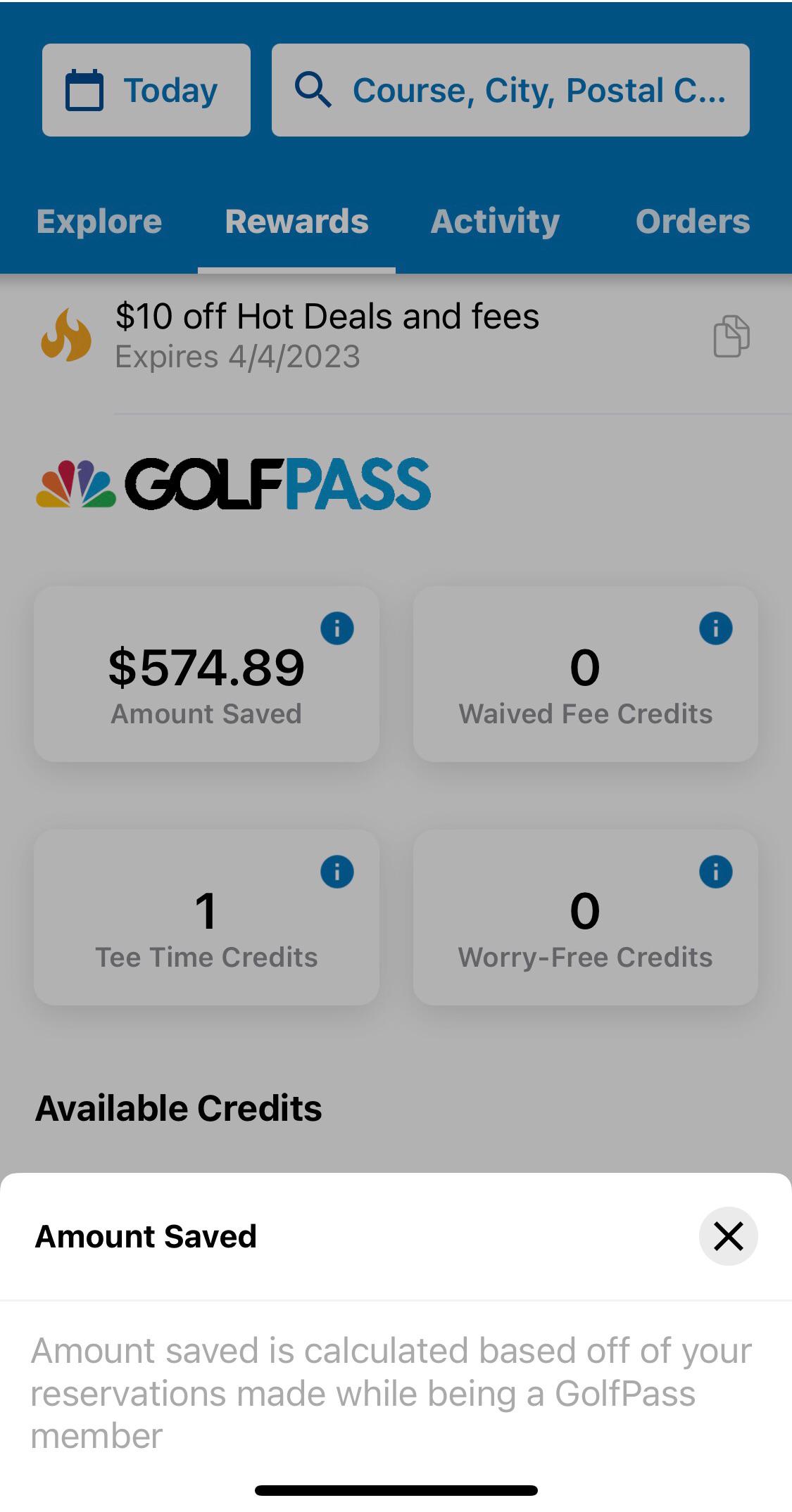 Appreciation post for all those boycotting Golfnow leaving me all the