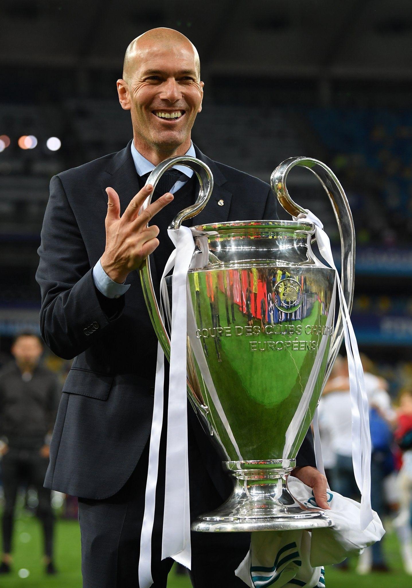 Real Madrid Manager / Newly appointed manager of Real Madrid Zinedine
