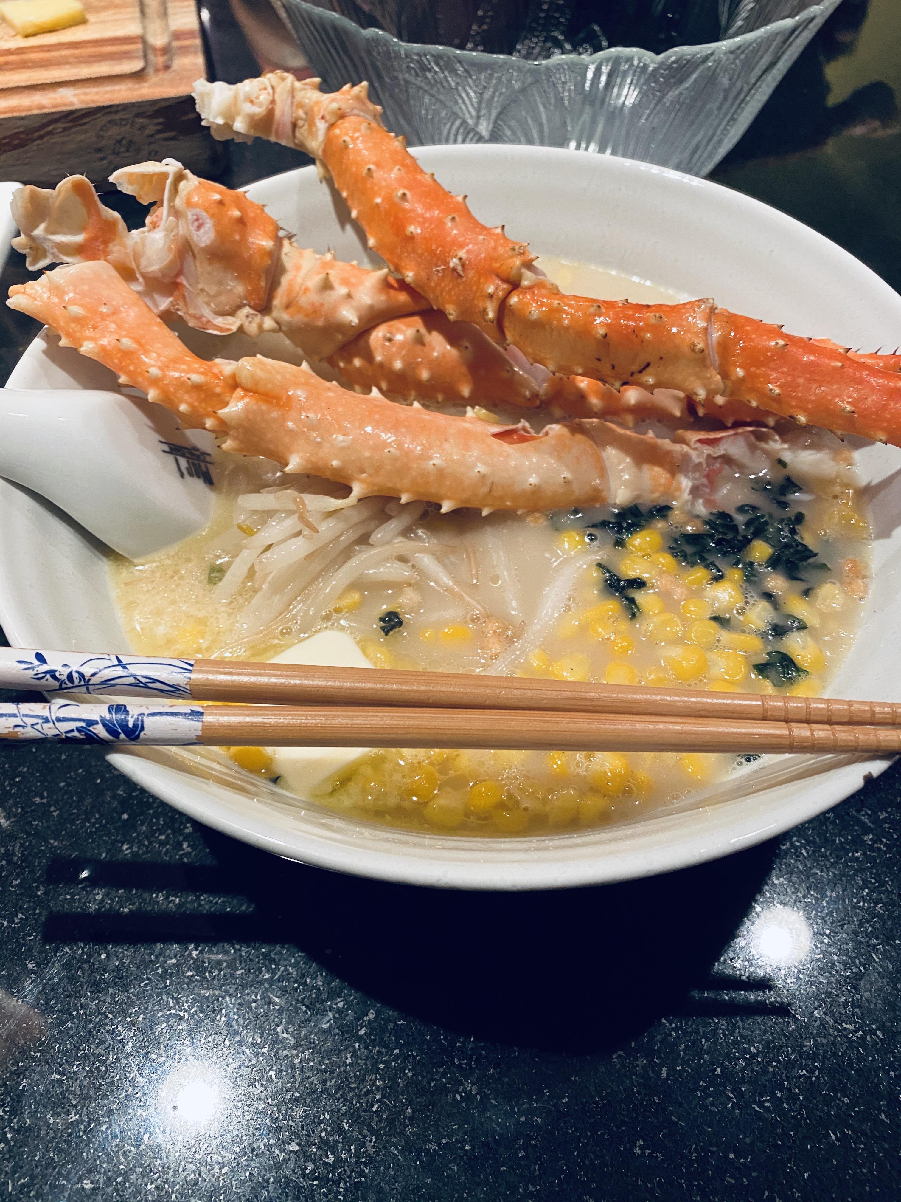 [Homemade] Crab Ramen r/food