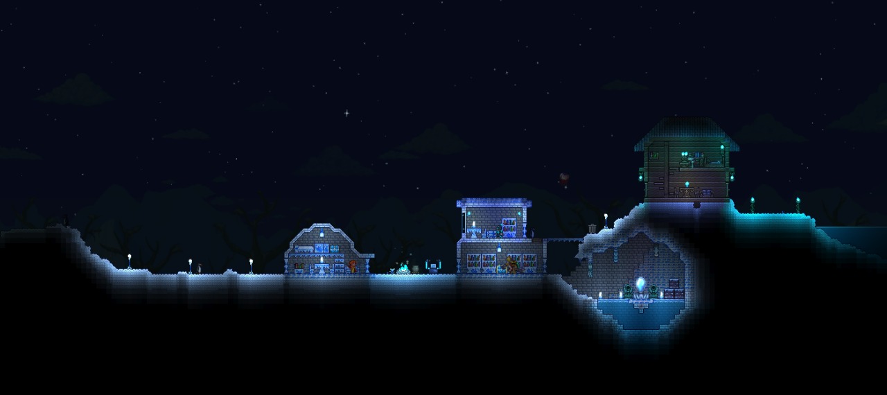 I made a small tundra village and I'm quite proud. What do you think