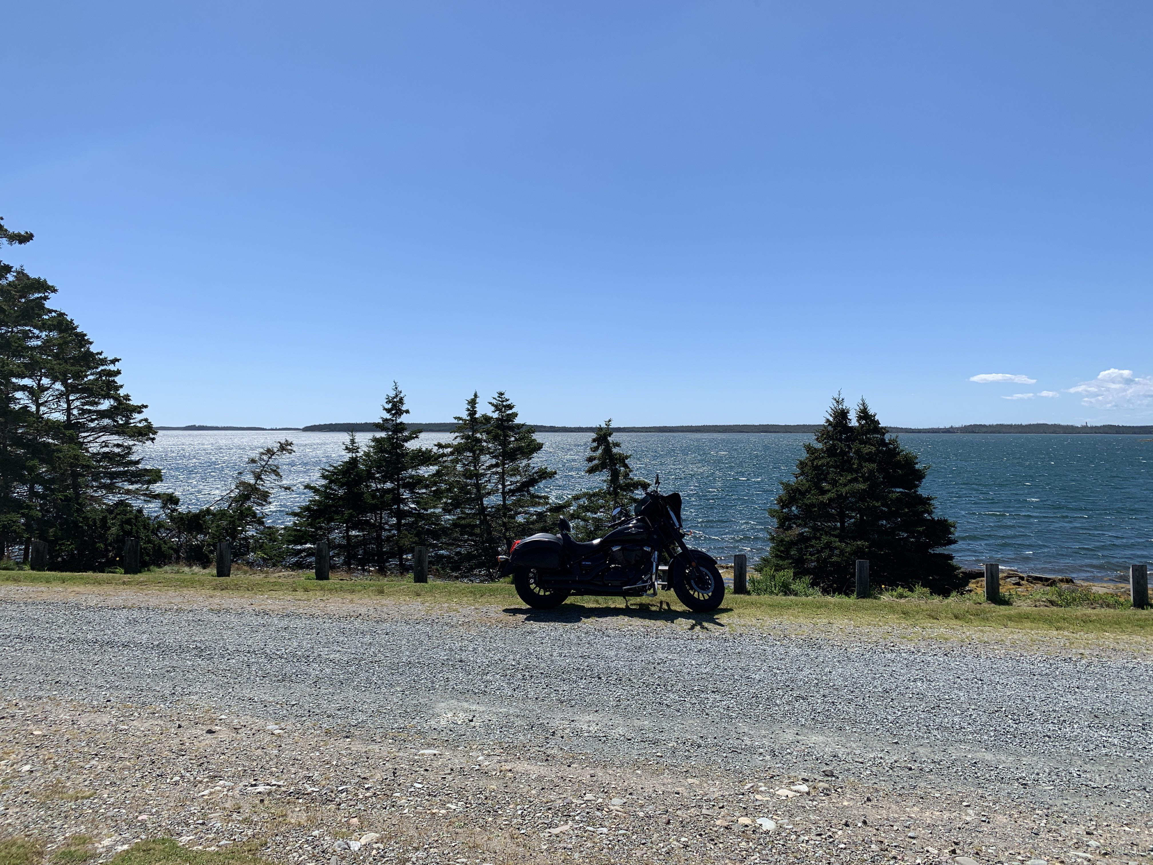 Taking a break at the Marie Joseph Provincial Park Highway 7 Marie Joseph, Nova Scotia r