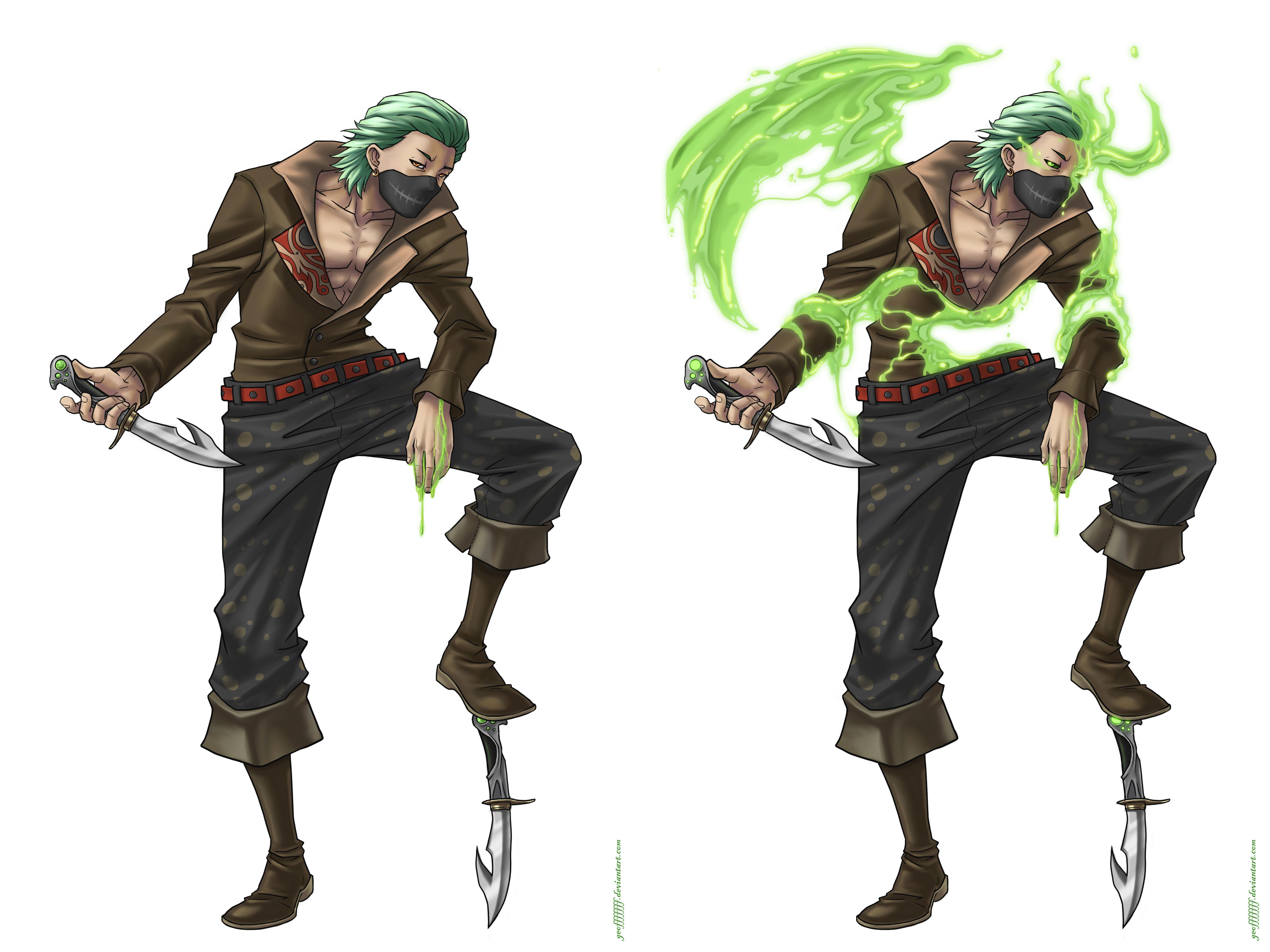 More One Piece greatness from DA Acid Logia(or Paramecia, Magellans' a