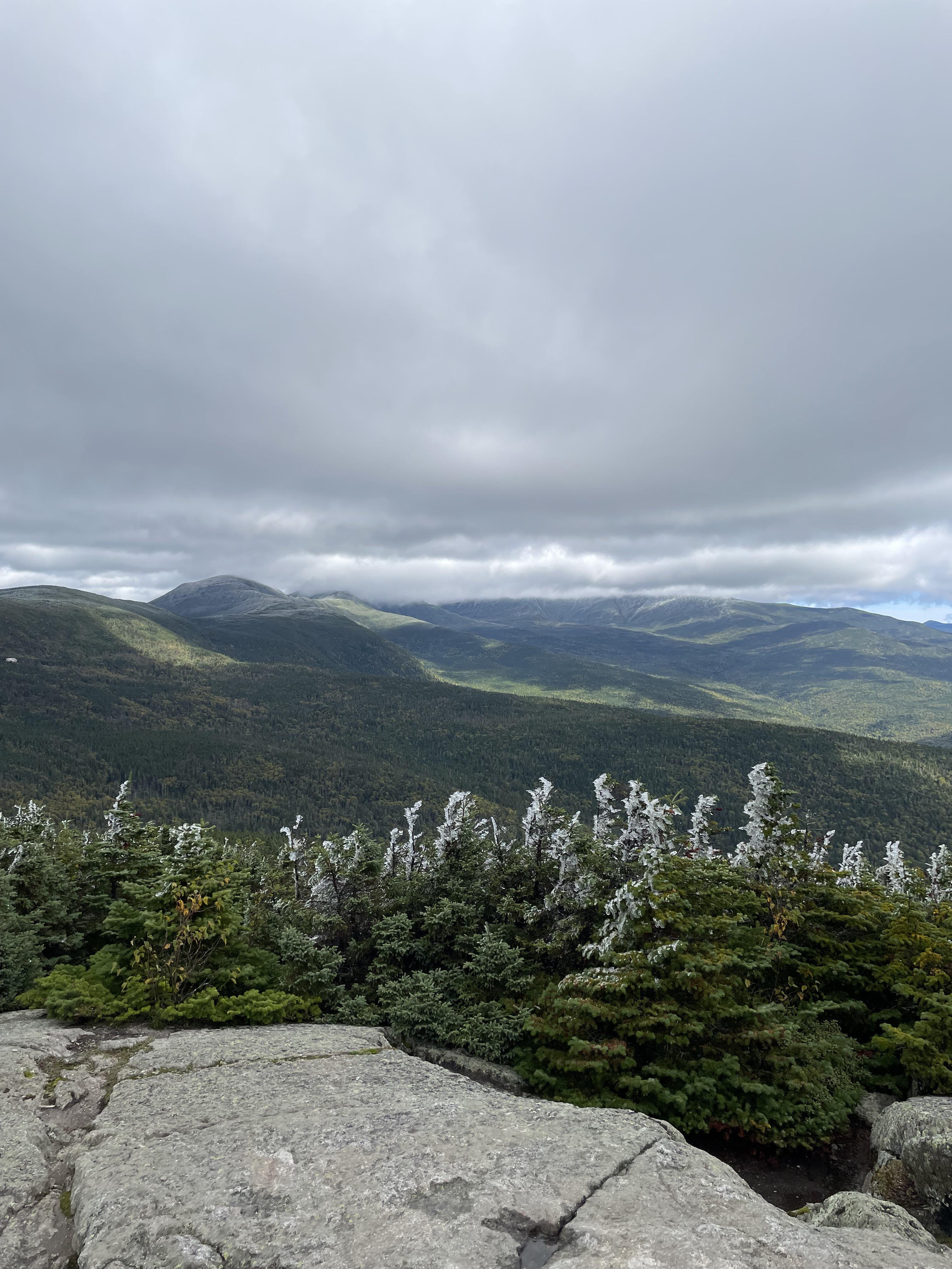 Cold view of the Presidential Range from Mt. Jackson, NH [OC][3023x4032