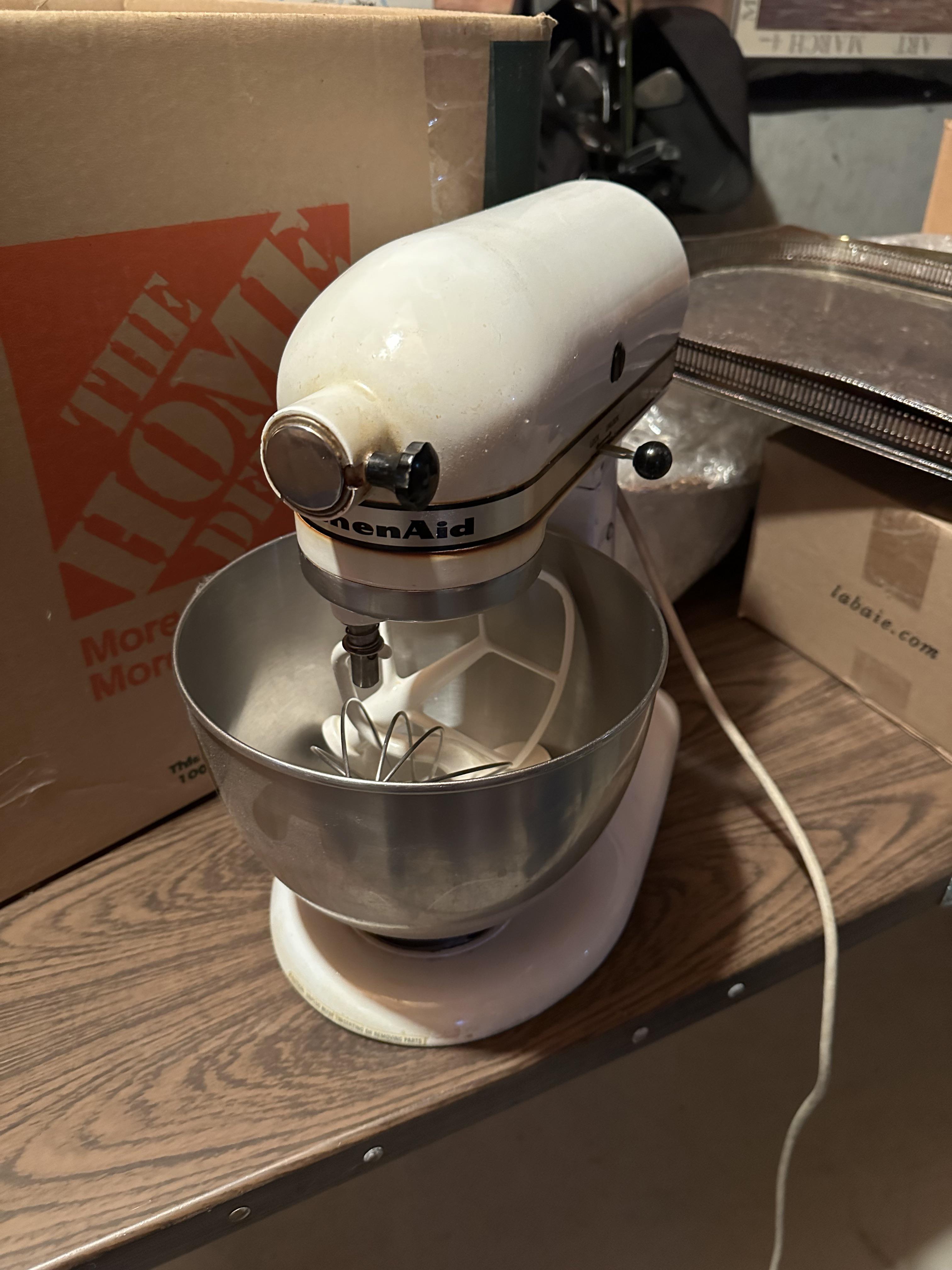 Found my grandmothers old K45 stand mixer : r/Kitchenaid