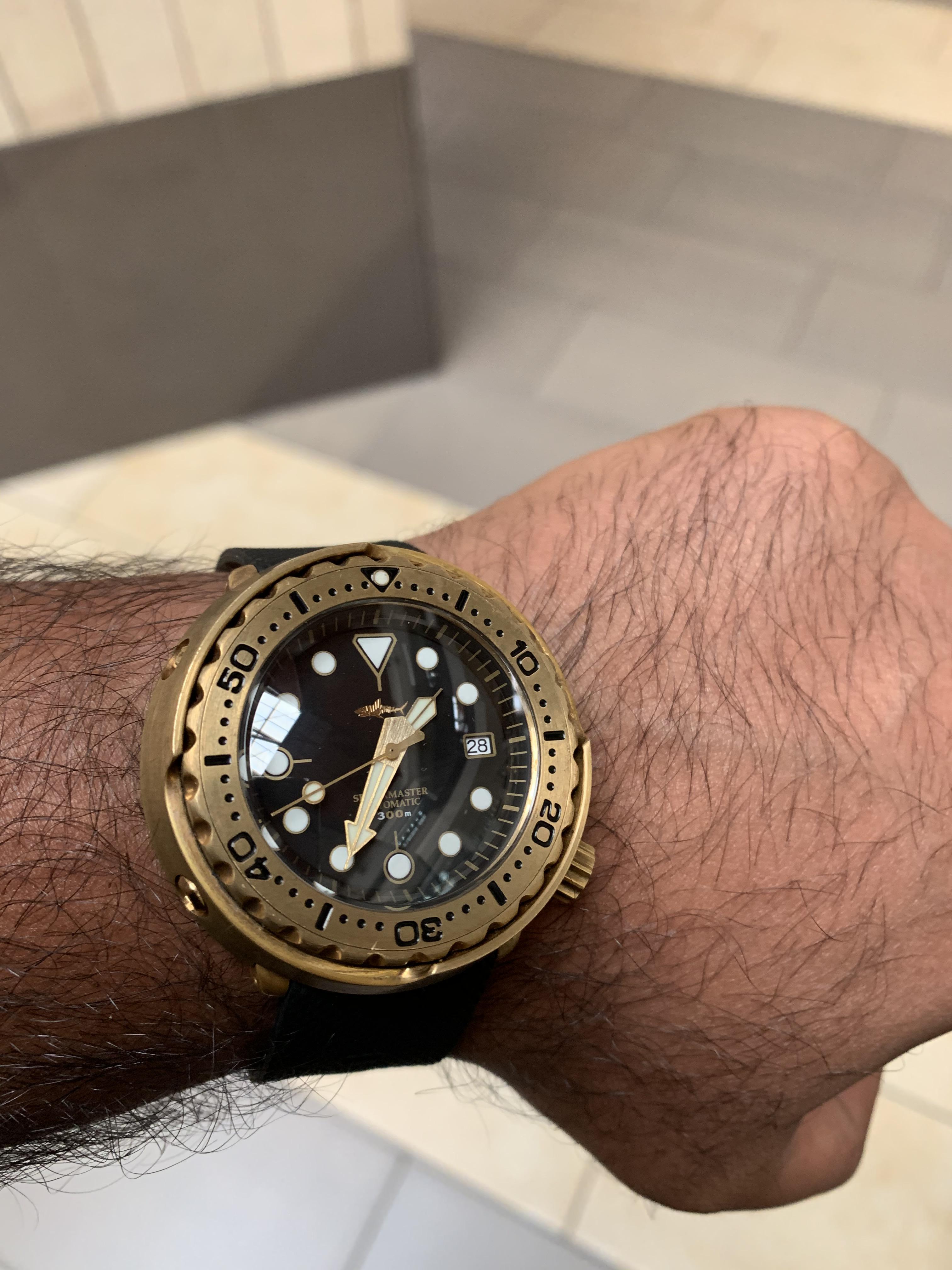 Heimdallr Sharkey Bronze Tuna can ChineseWatches