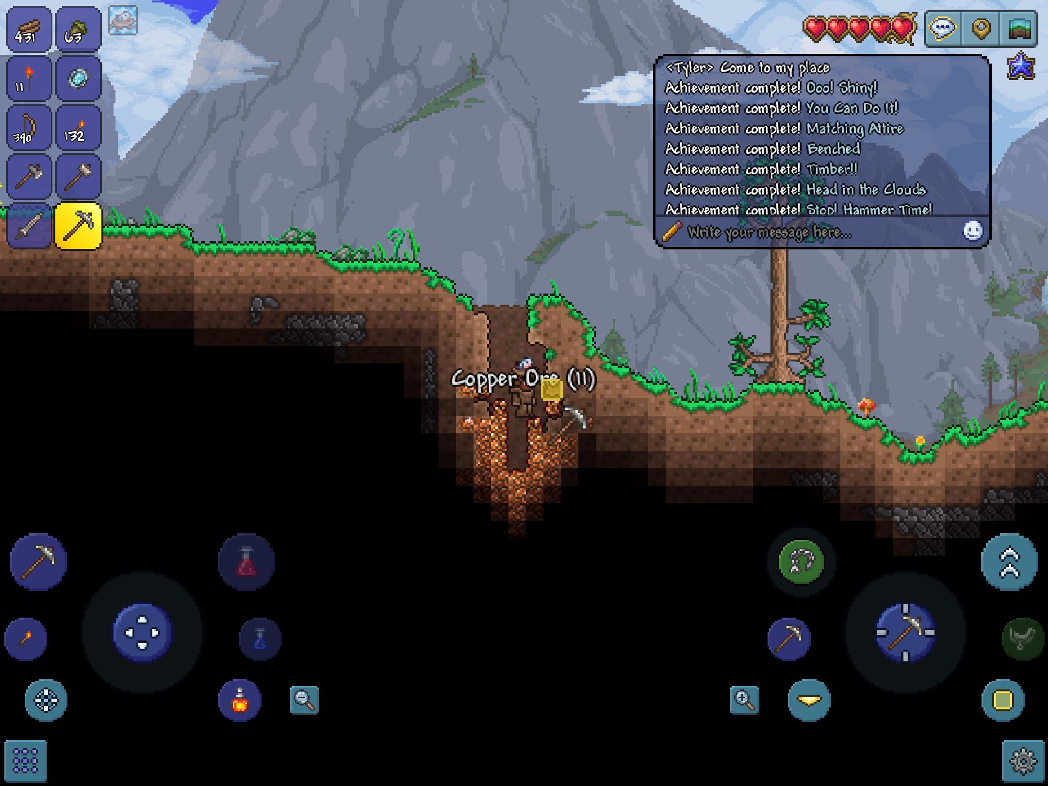 I found the copper jackpot r/Terraria