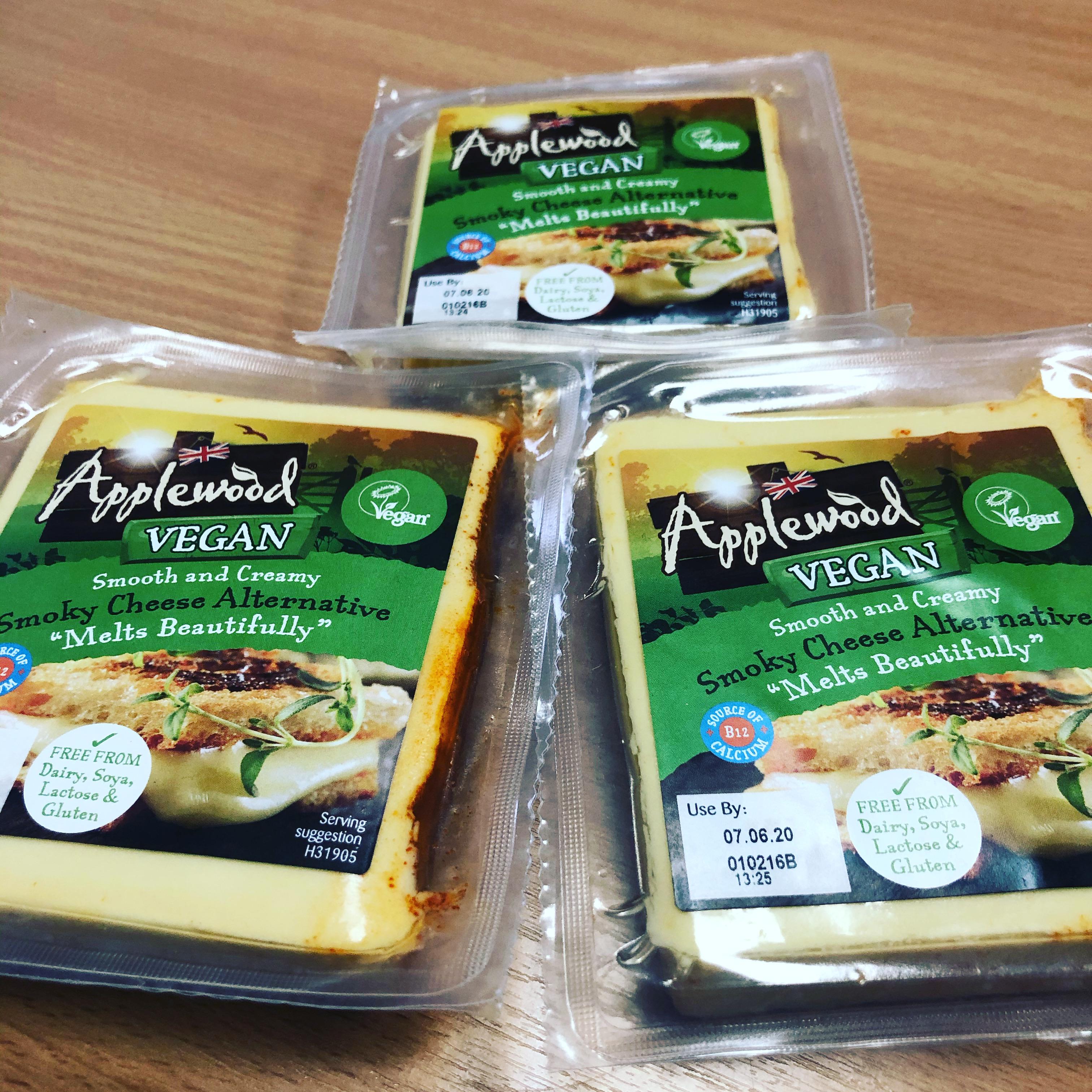 LOVE this Applewood smoked vegan cheese. r/vegan