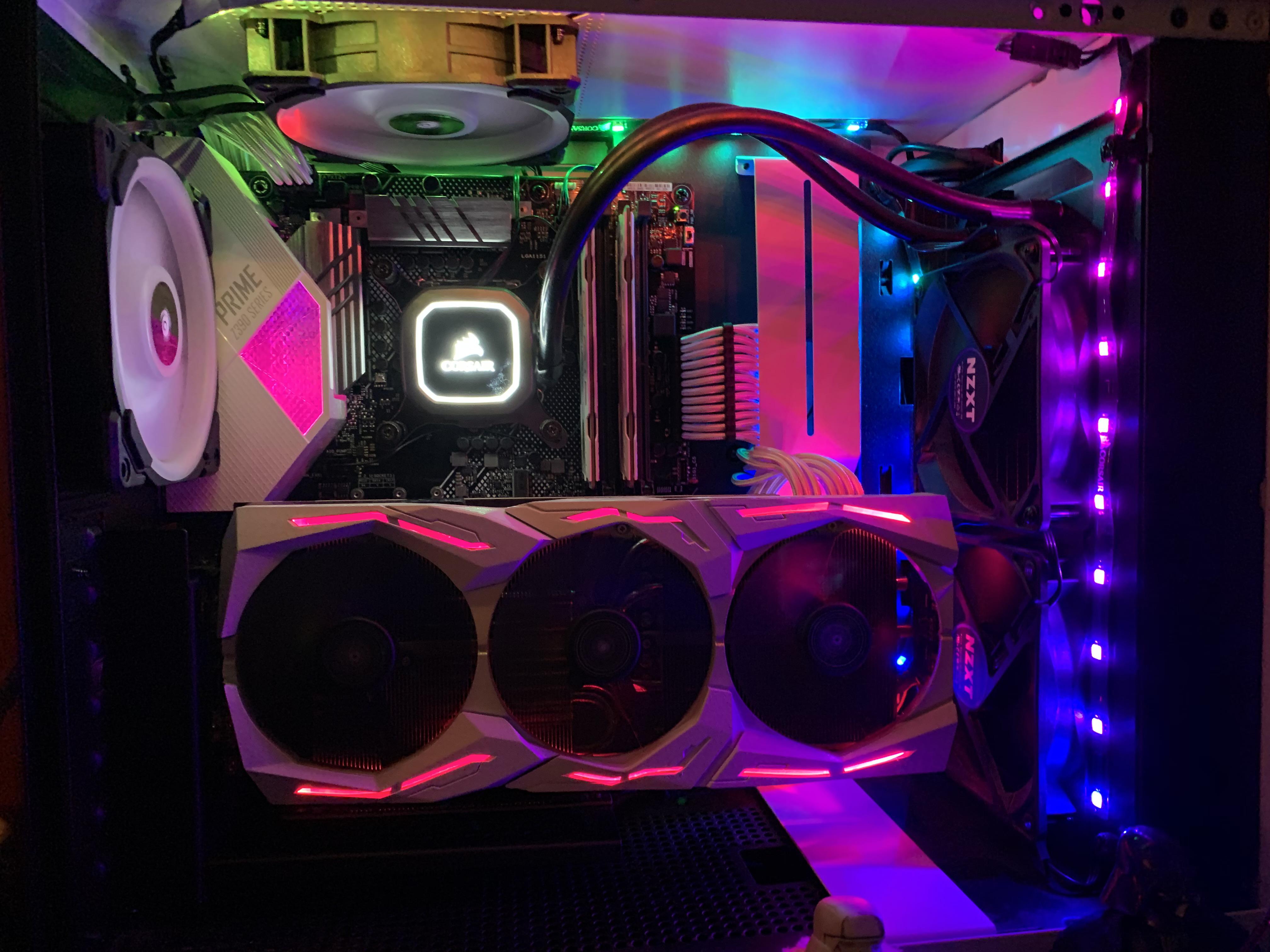 I decided to vertically mount my GPU. It was so easy with the Cablemod