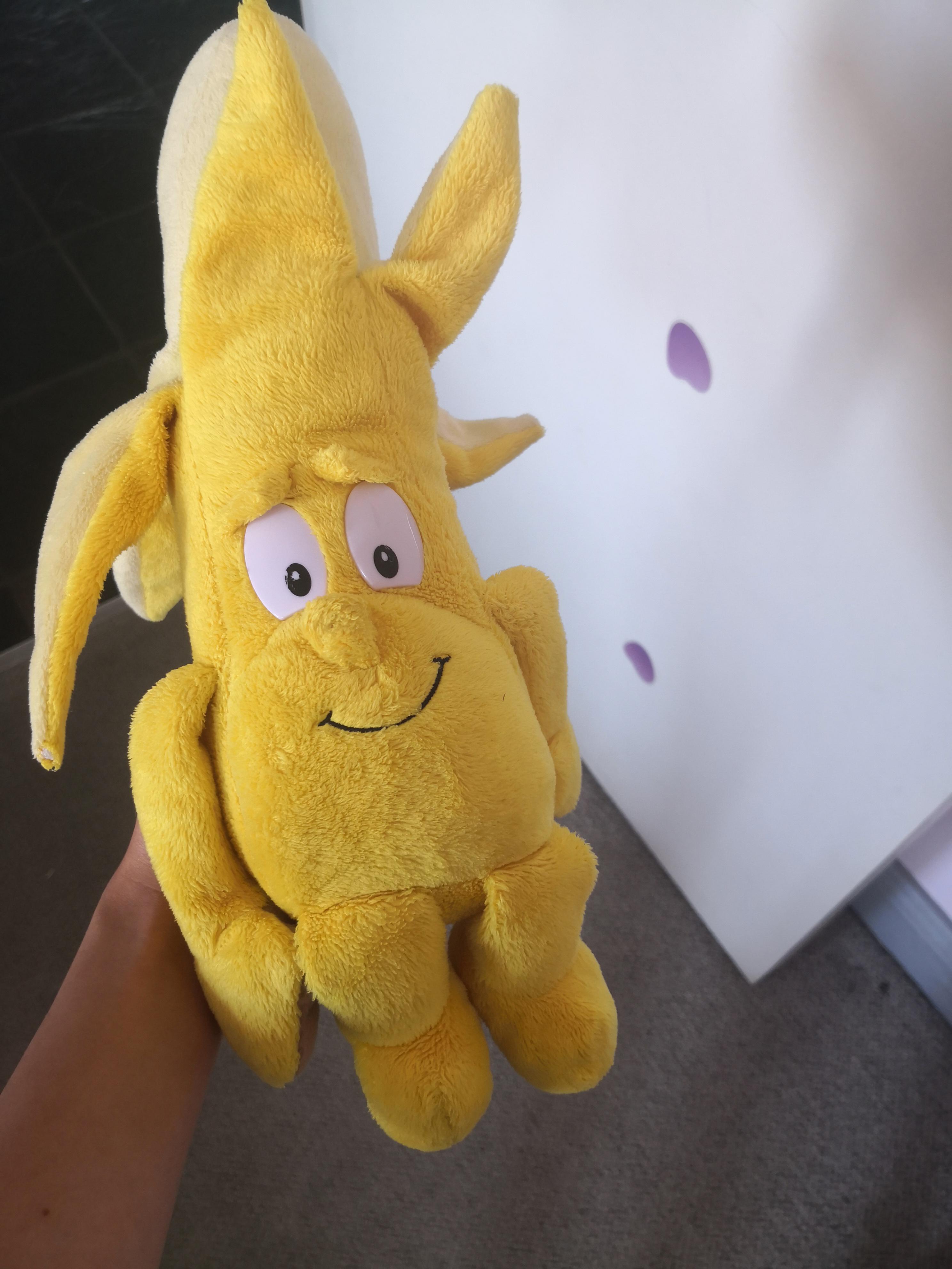 LITRALLY JUST FOUND A BANANA PLUSH AT HOME 🍌😂 r/AdoptMeRBX