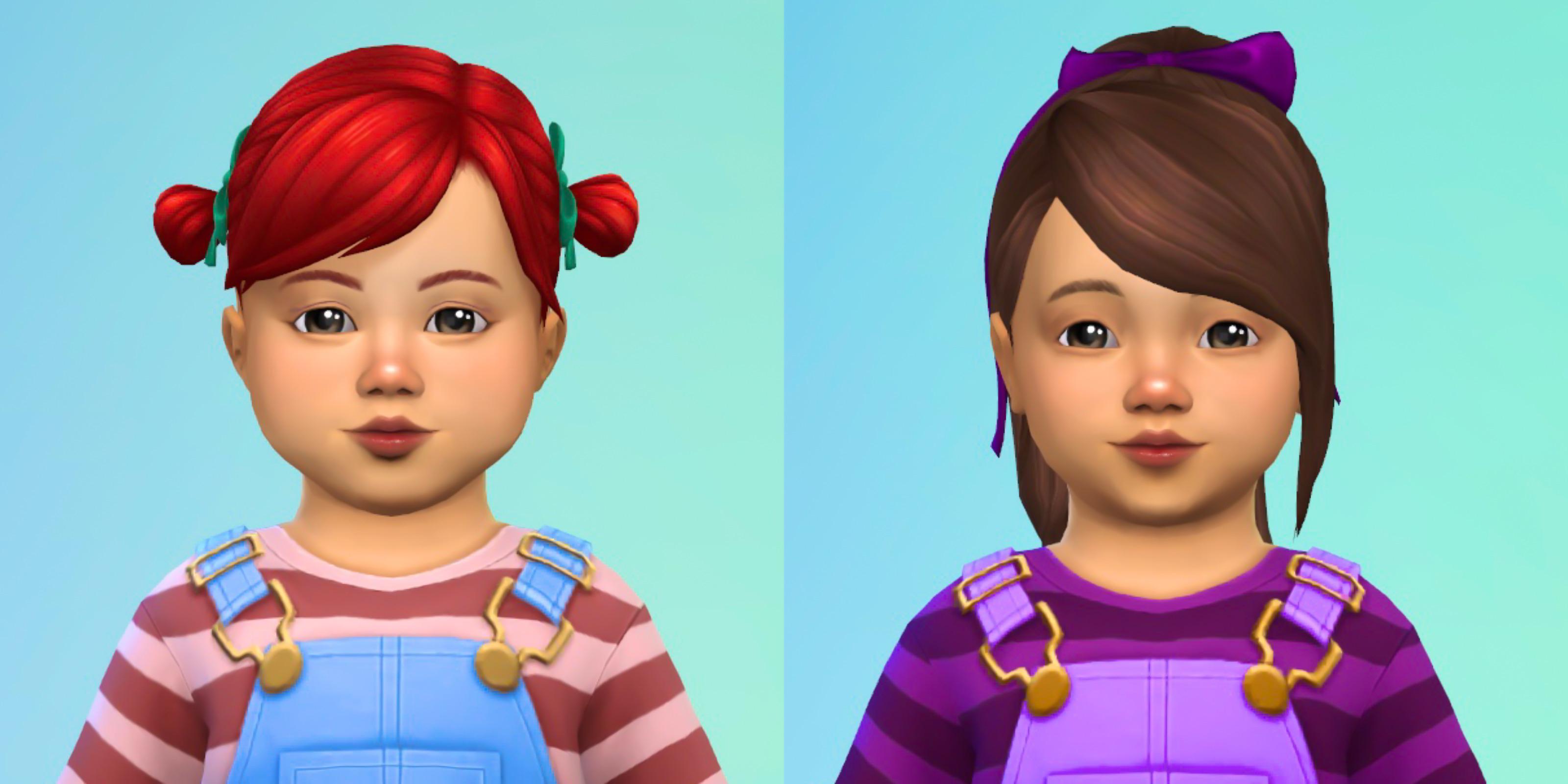 My sim’s and Ember’s twin babies aged up to toddlers and I think