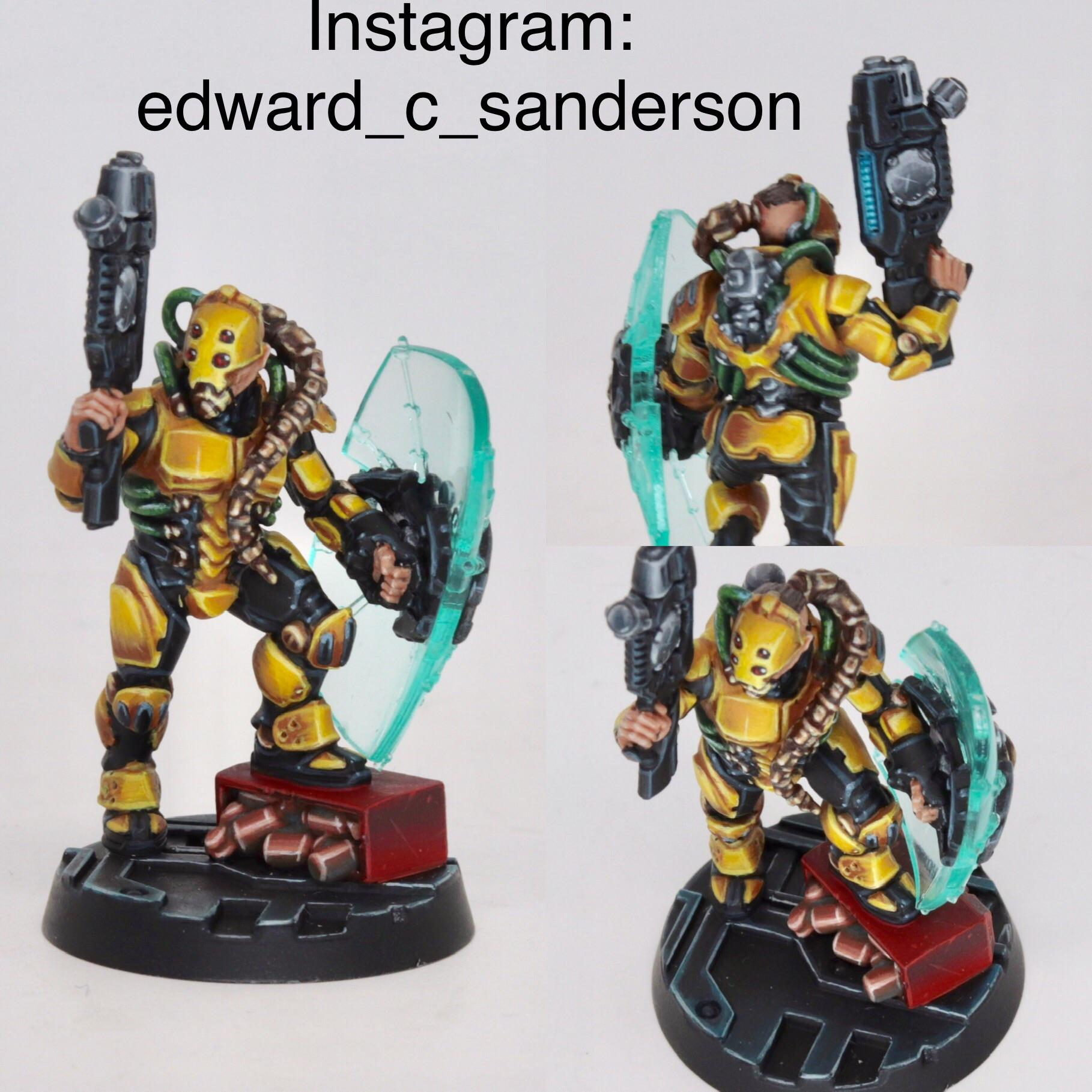 A Van Saar gang member I finished a while back r/minipainting