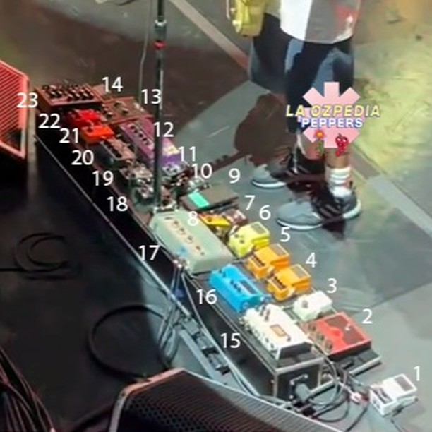 John Frusciante Pedalboard 2022 r/John_Frusciante