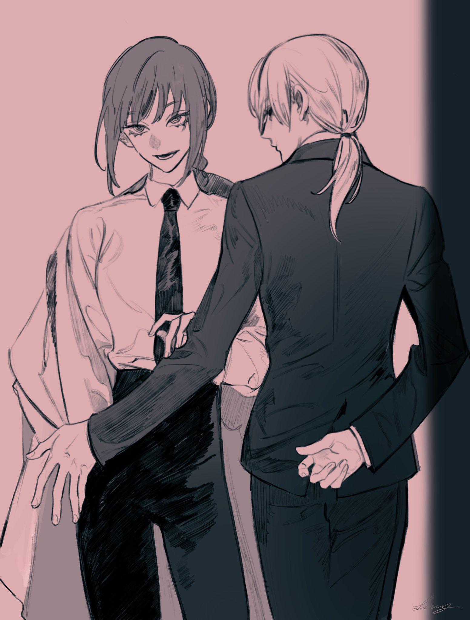 [Hong_3740] Quanxi and Makima 🤵‍♀️ r/ChainsawMan