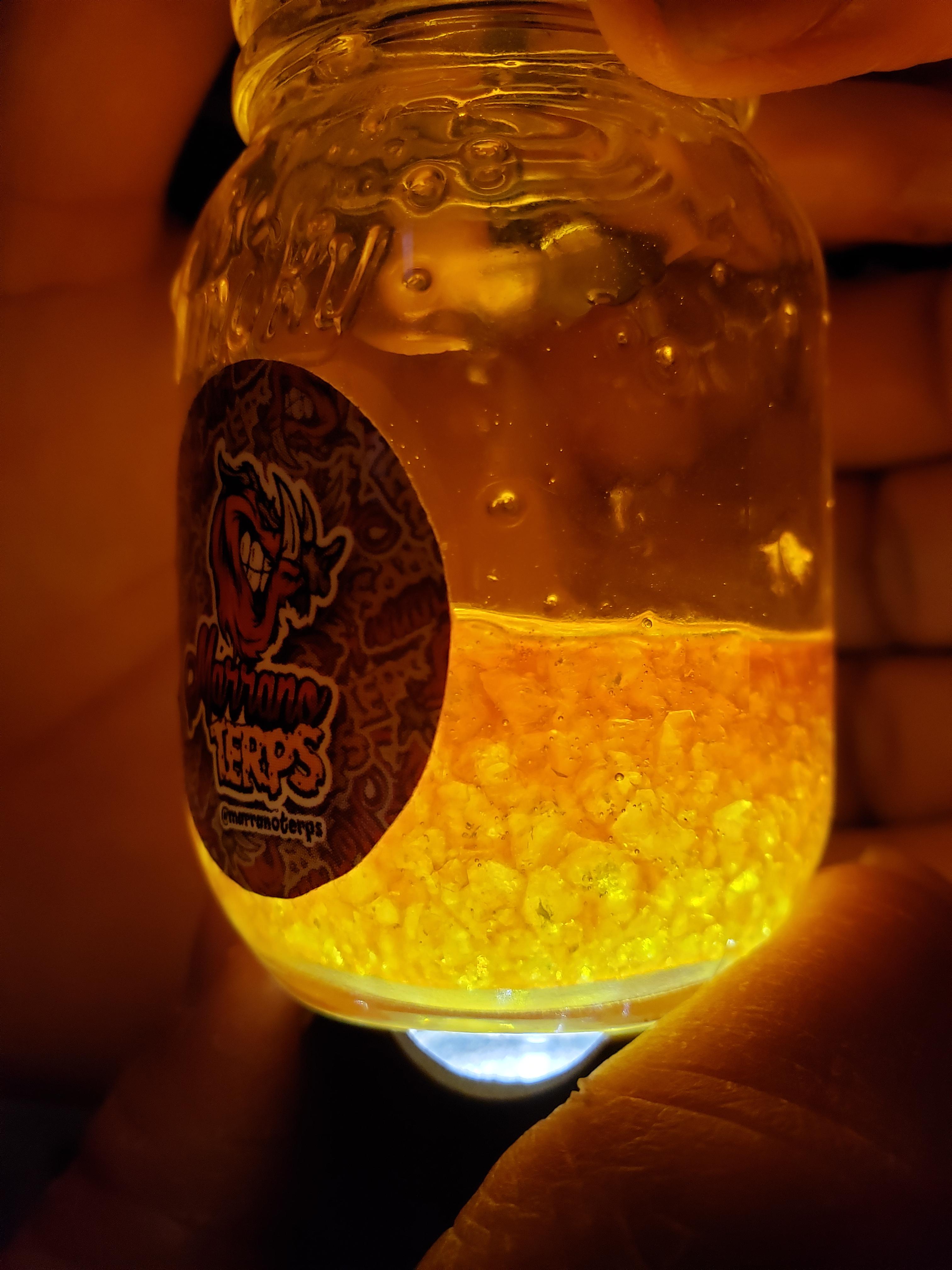 A beautiful shot of the Diamonds and sauce by Marrano Terps. From