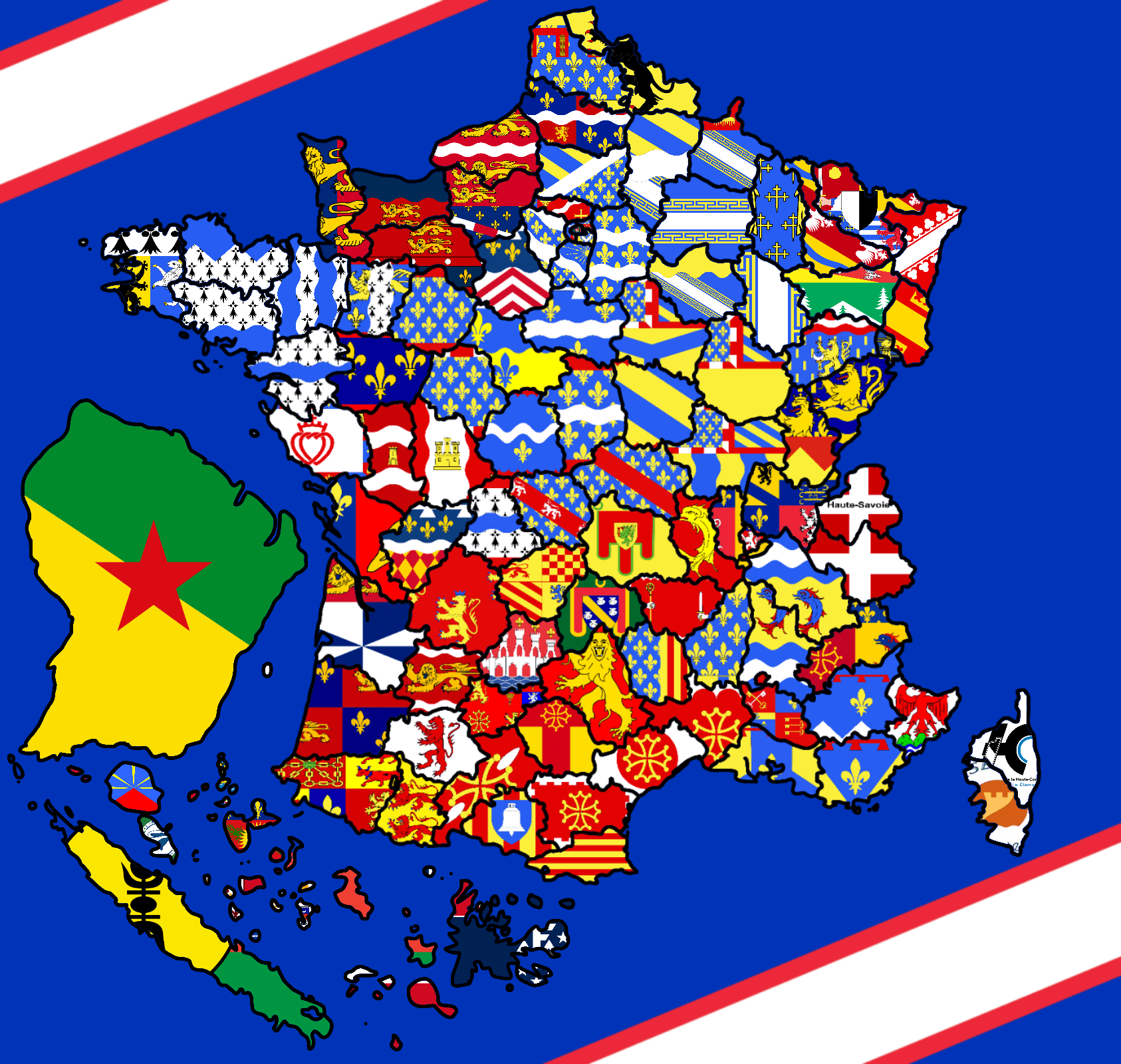 The borders of Brittany, Normandy, and Englishoccupied Gascony are